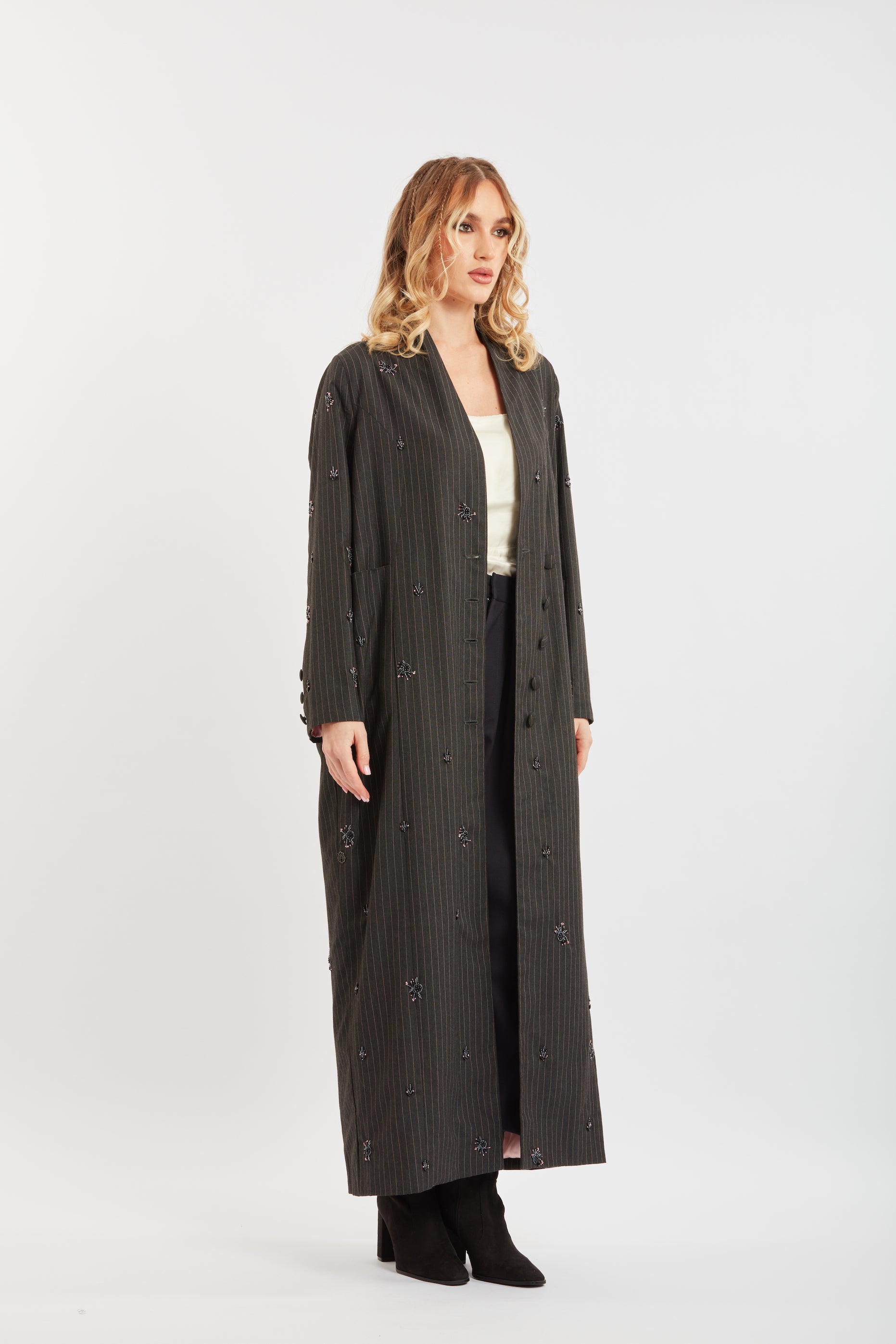 Blazer-Cut Abaya