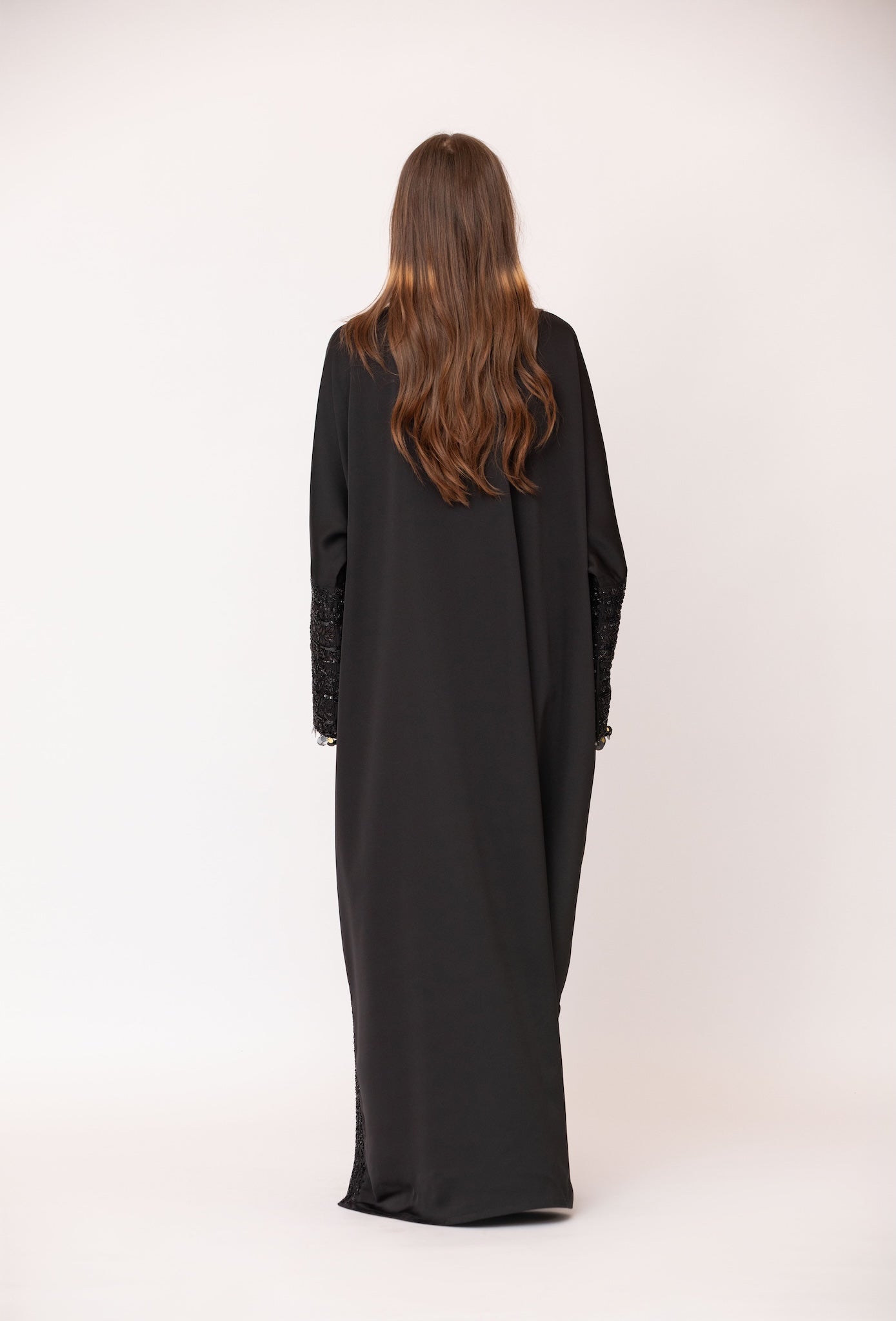 Embroidered Sleeves Abaya