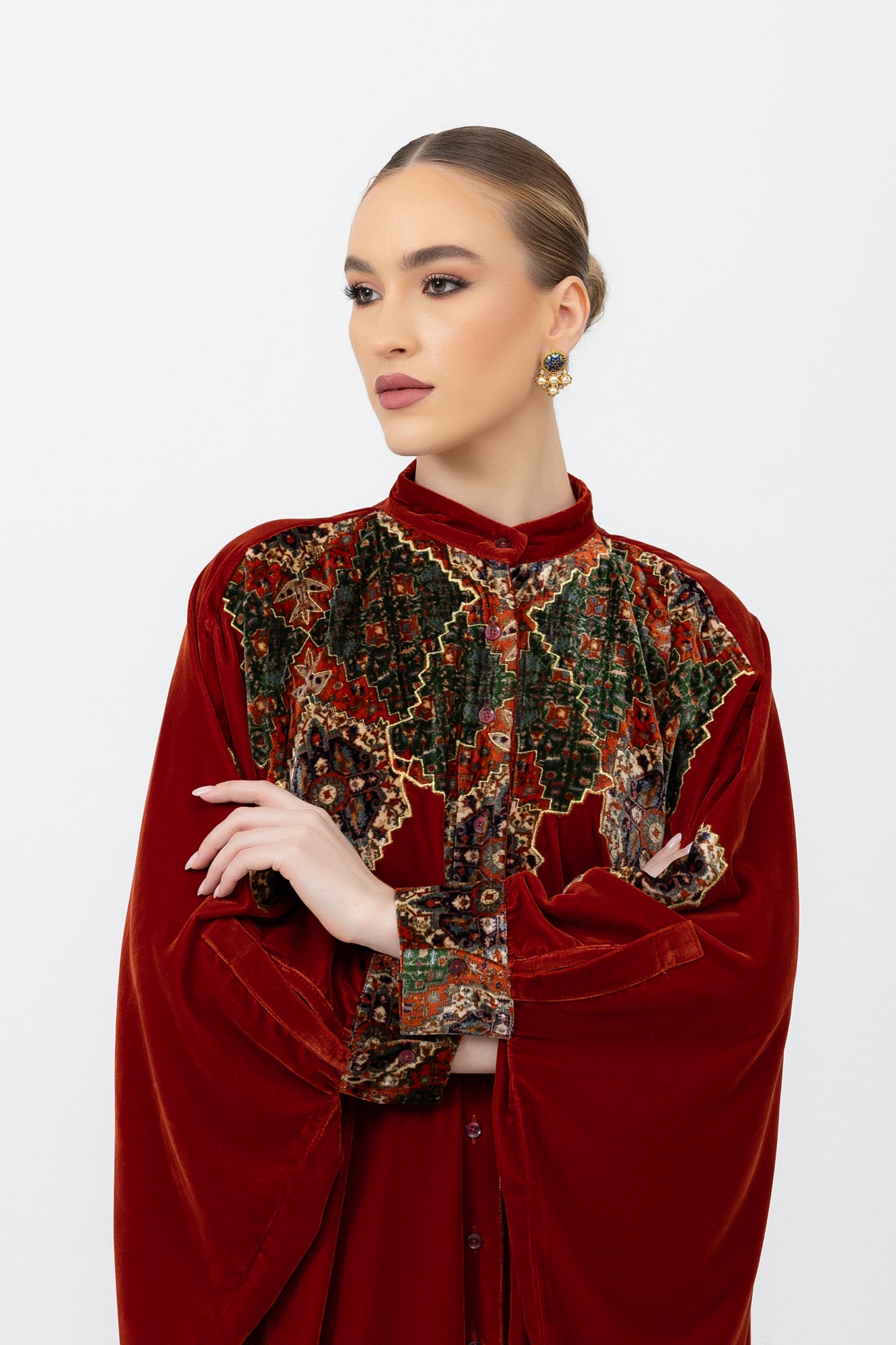 Velvet Kaftan image 3