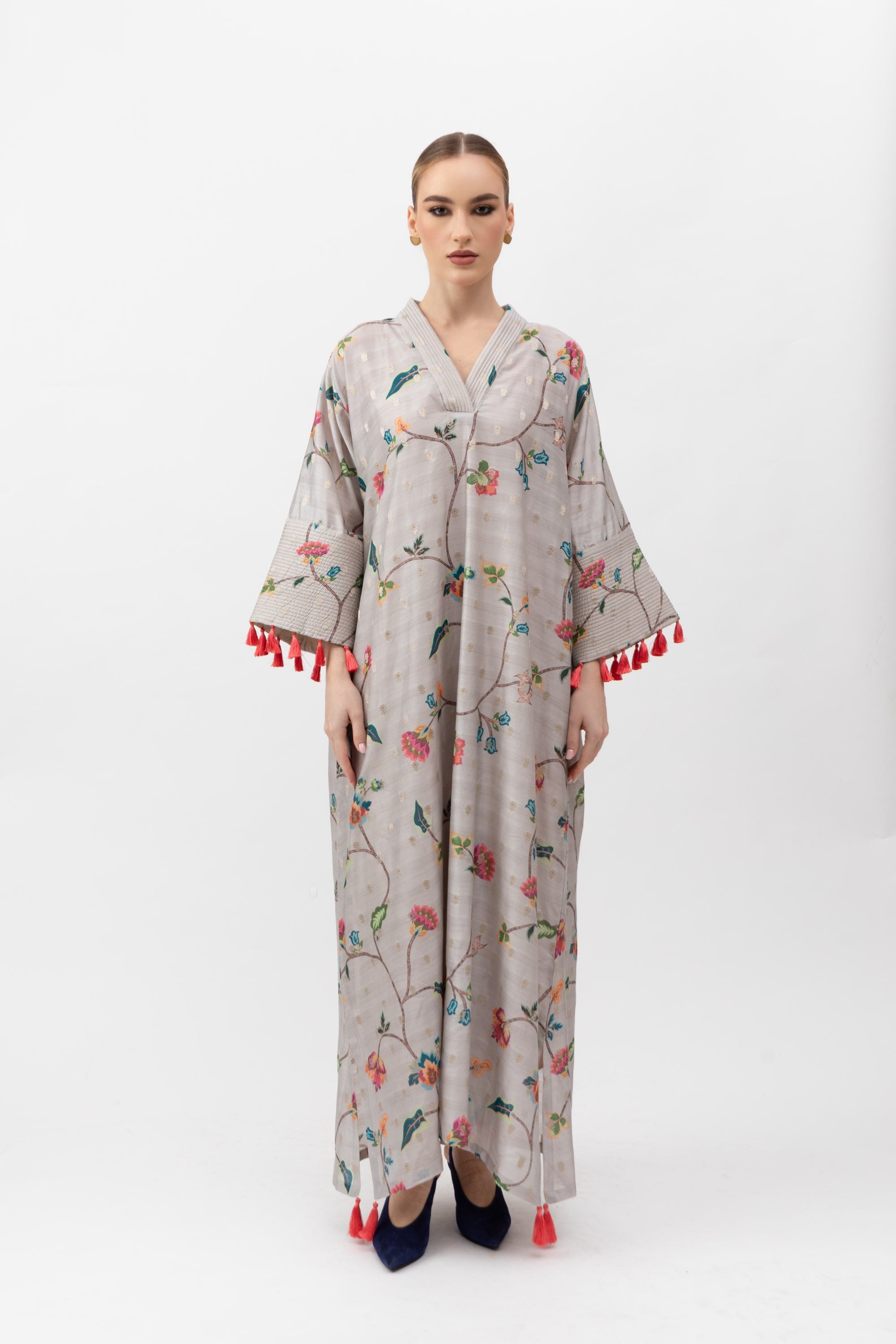 Floral Printed Kaftan image 0