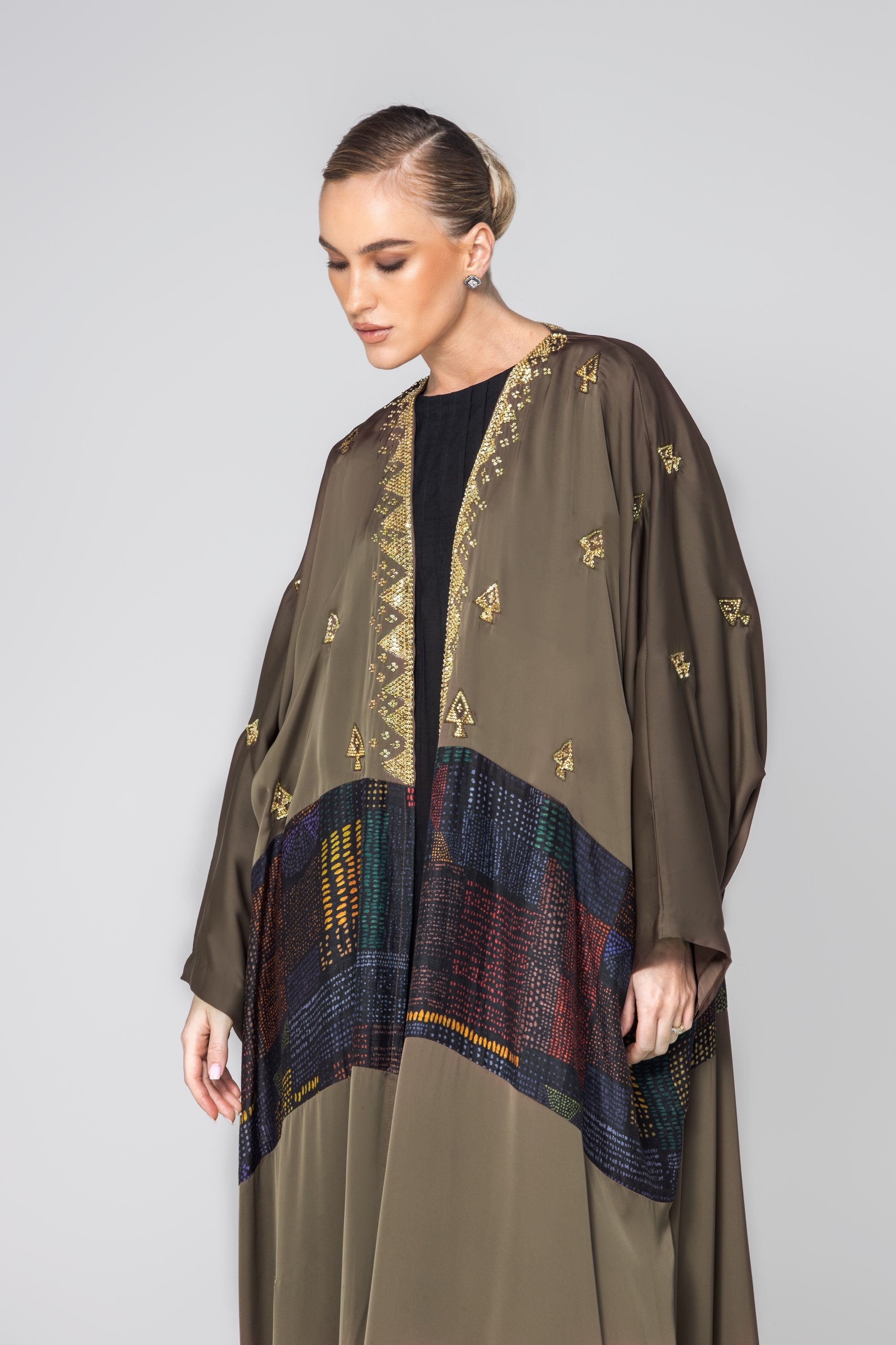 Nagda Embroidered Besht  image 1