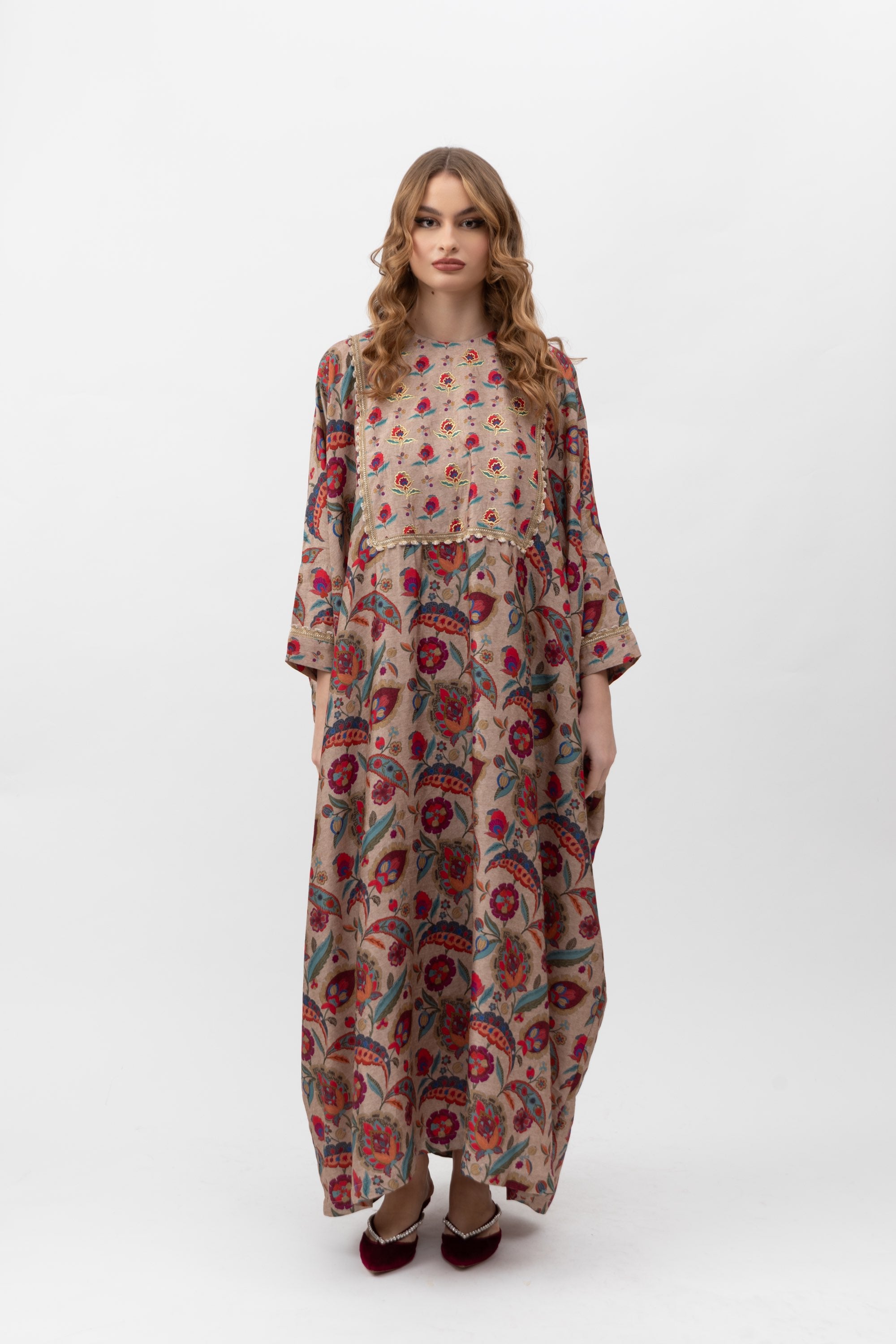 Floral Printed Kaftan image 0