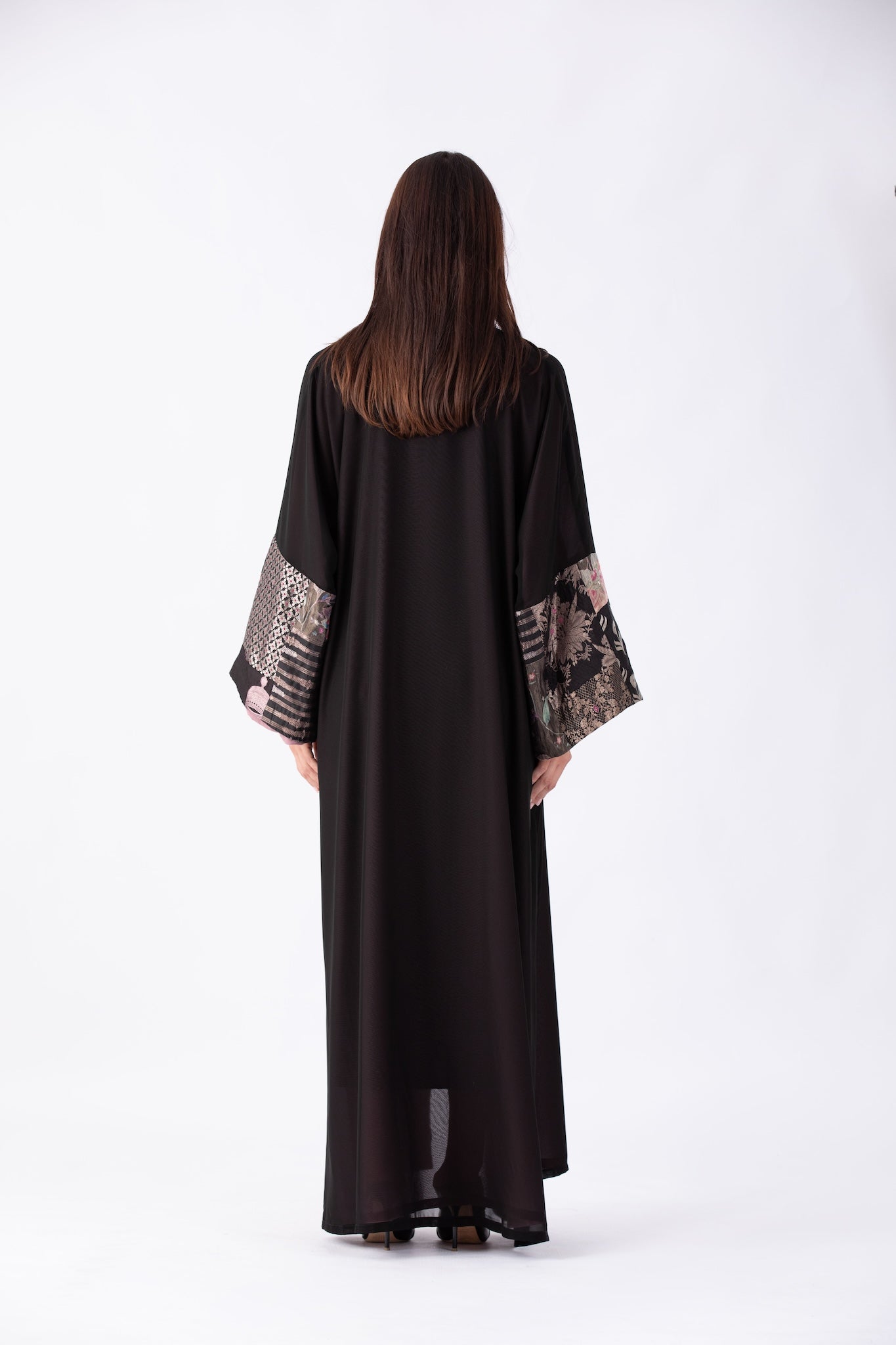 Embroidered Sleeves Abaya