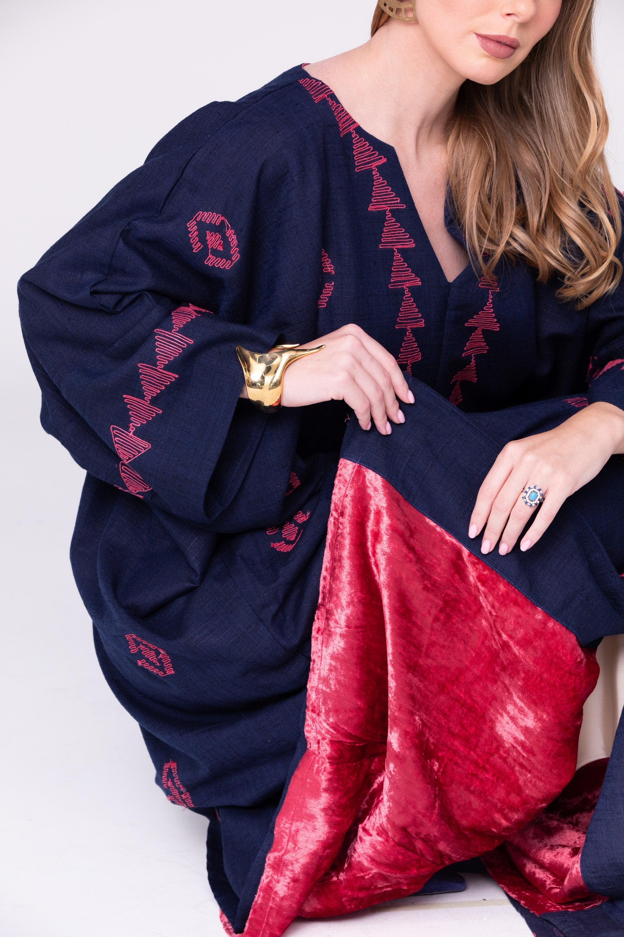 Pink Dori Kaftan image 1