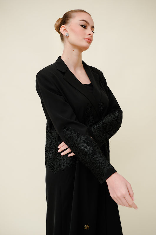 Blazer-Cut Abaya
