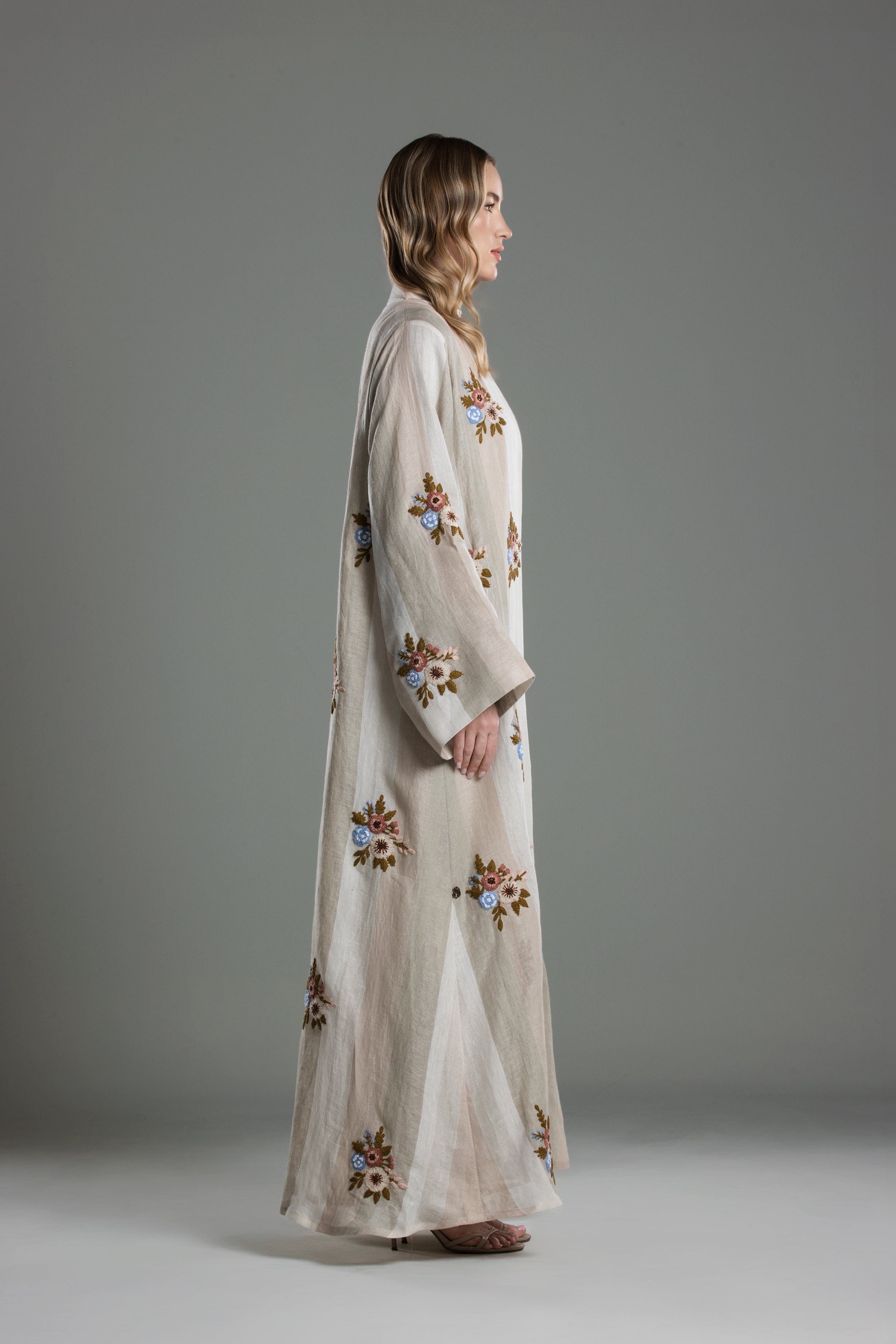 Floral Embroidery Abaya