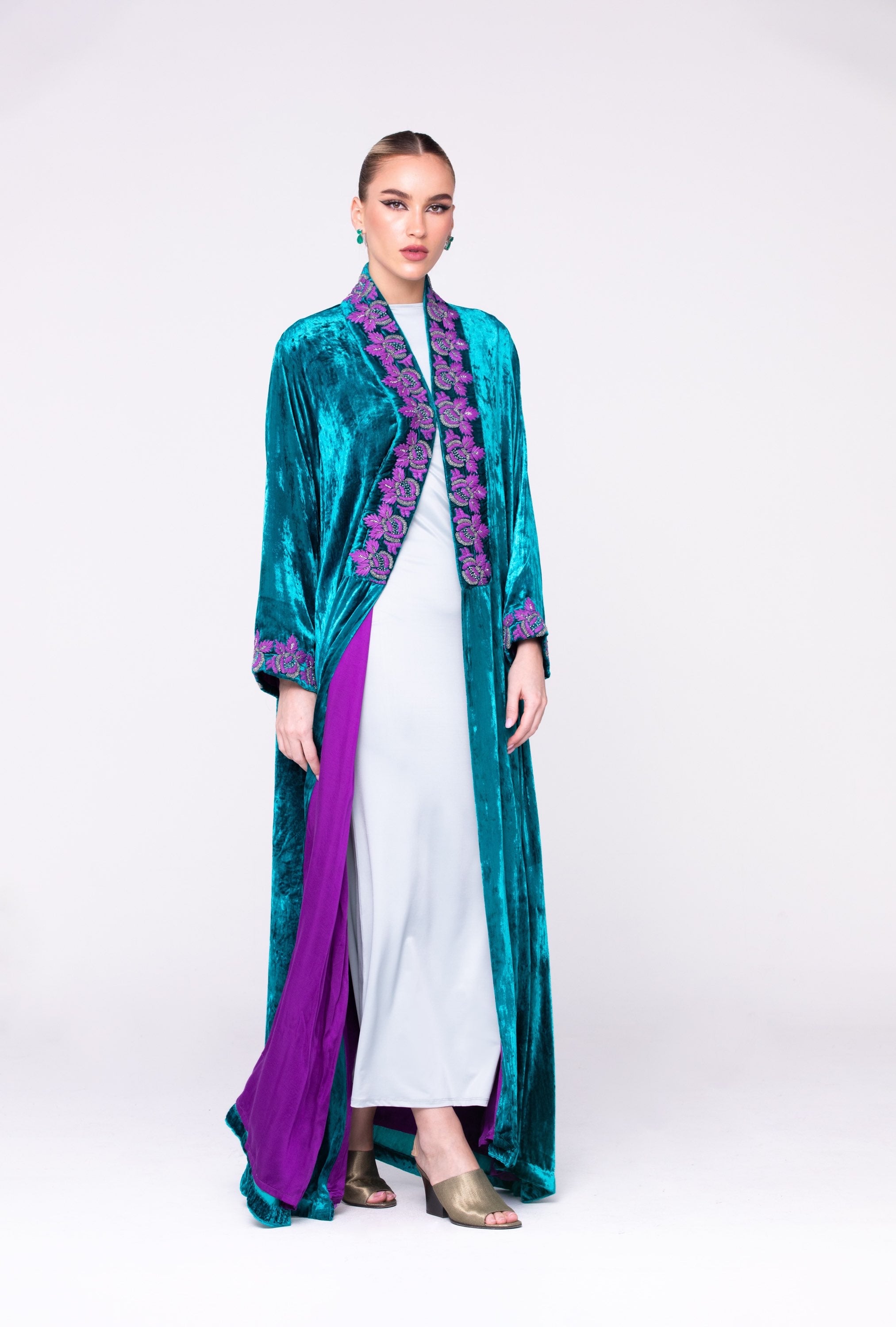 Pure Silk Abaya image 1