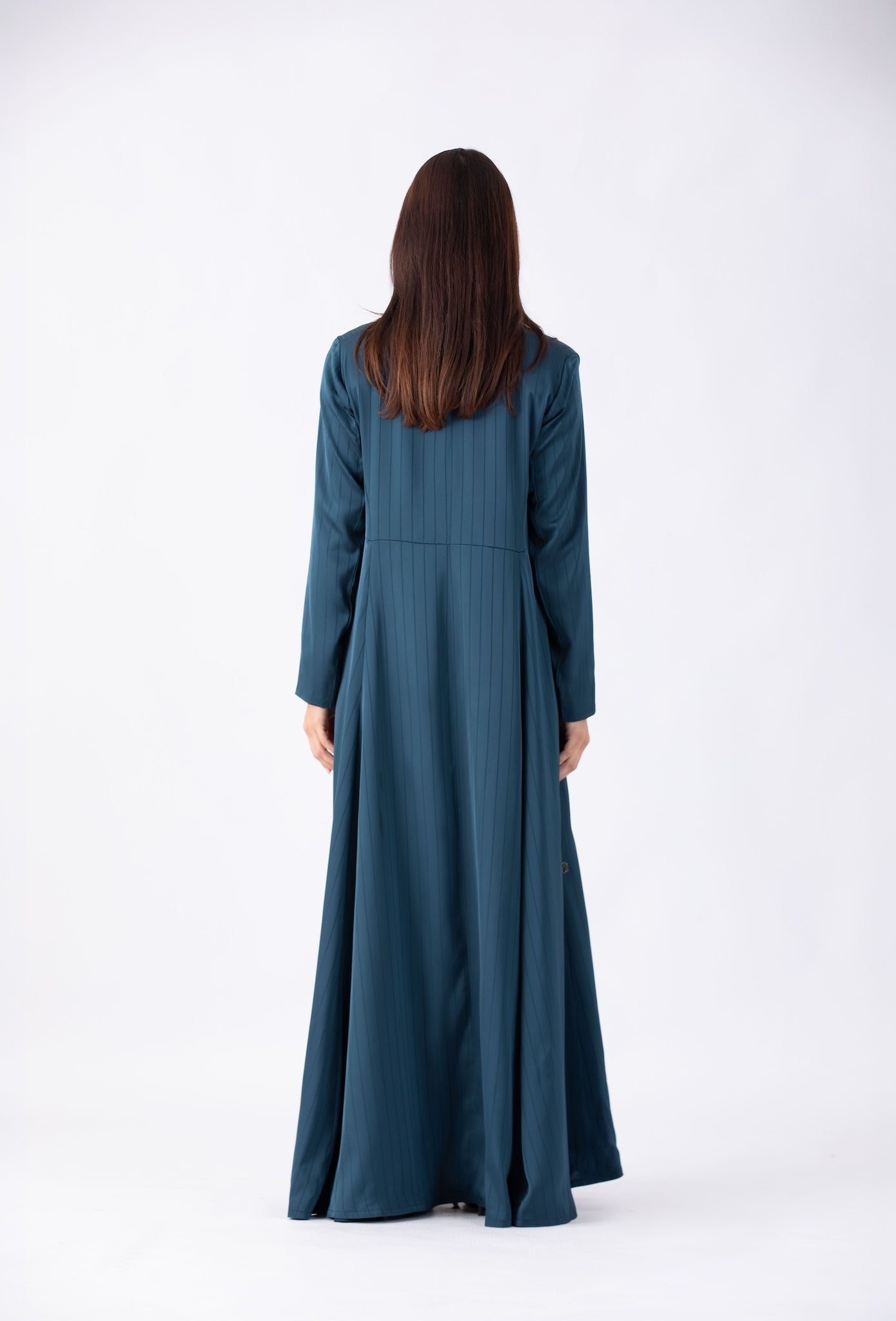 Ruffled Buttons Abaya