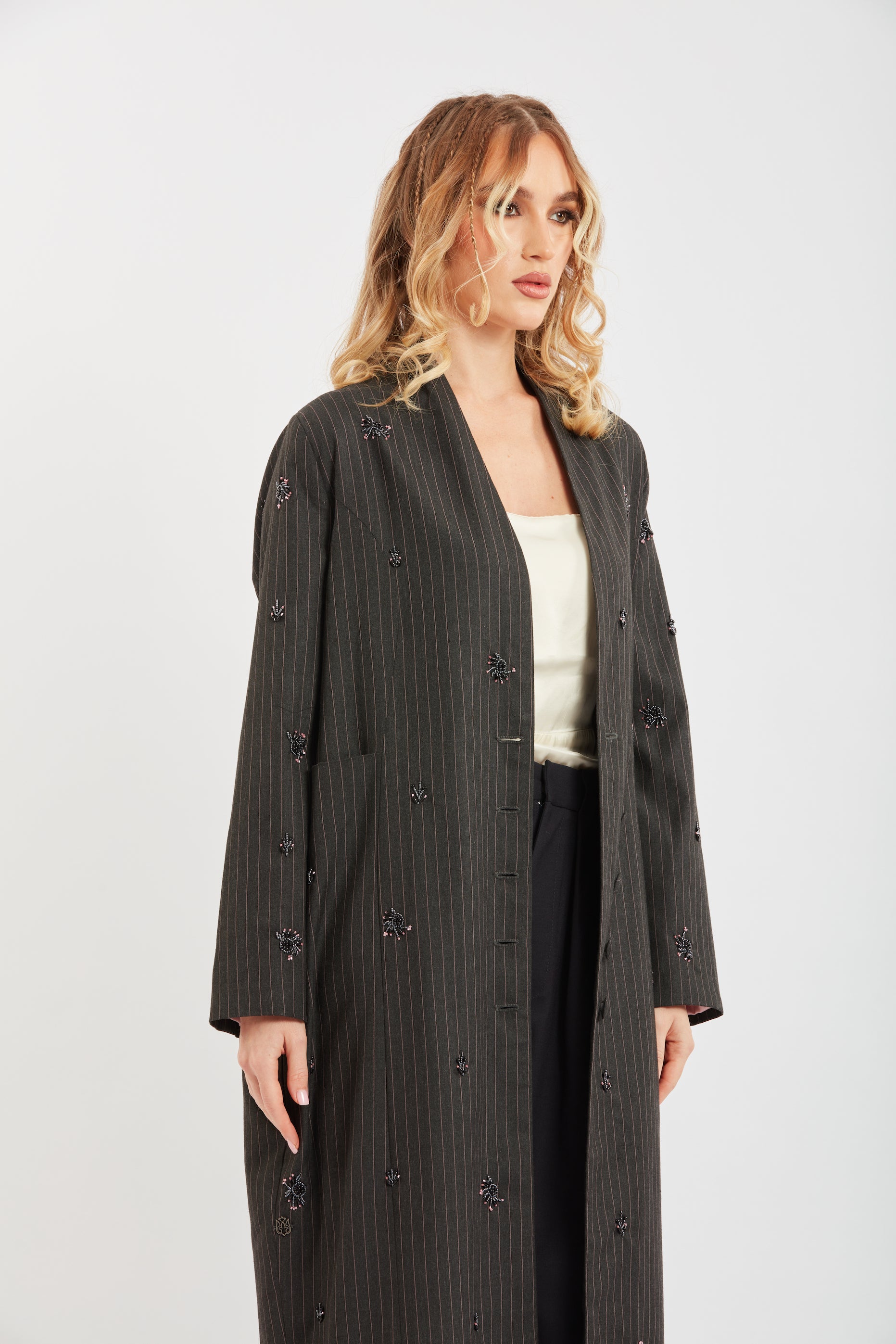 Blazer-Cut Abaya