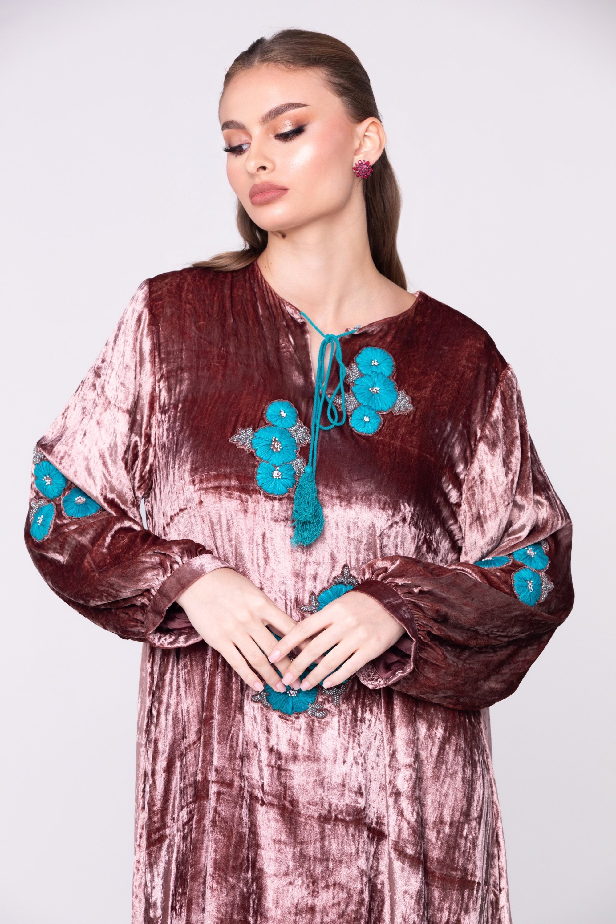 Velvet Kaftan image 2
