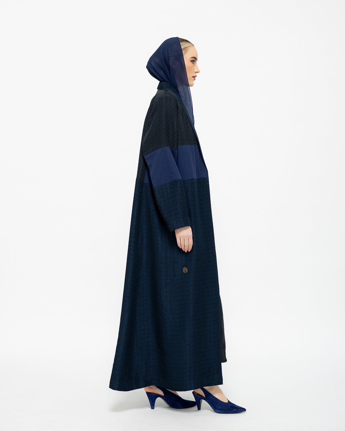 Jacquard Blazer Abaya image 1