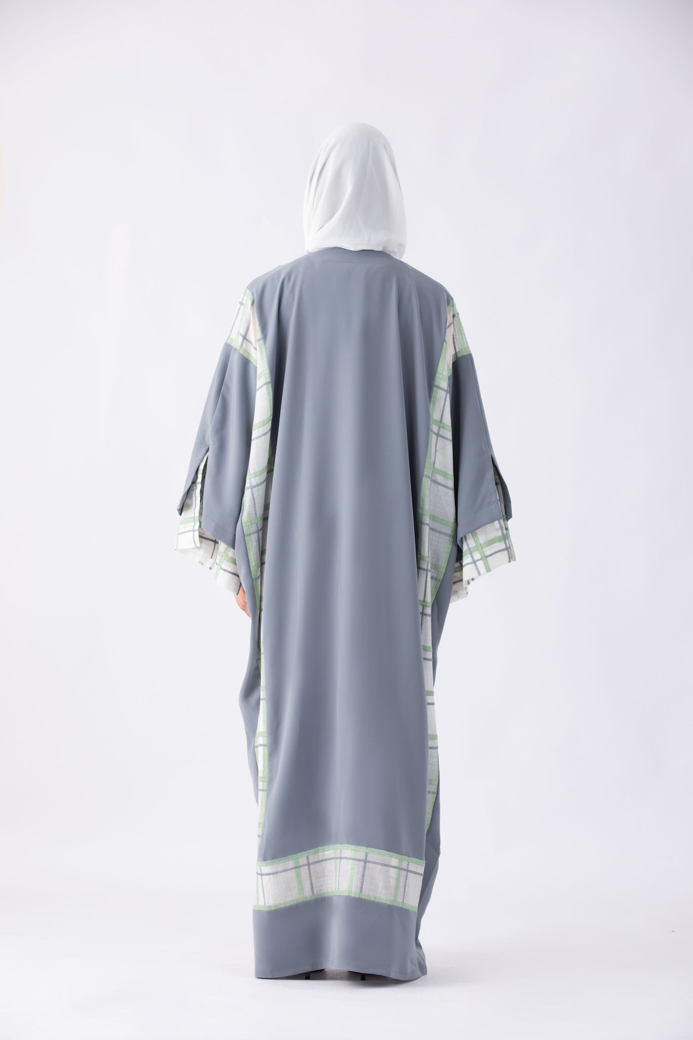 Layered Sleeves Abaya