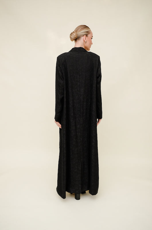 Floral Blazer Abaya