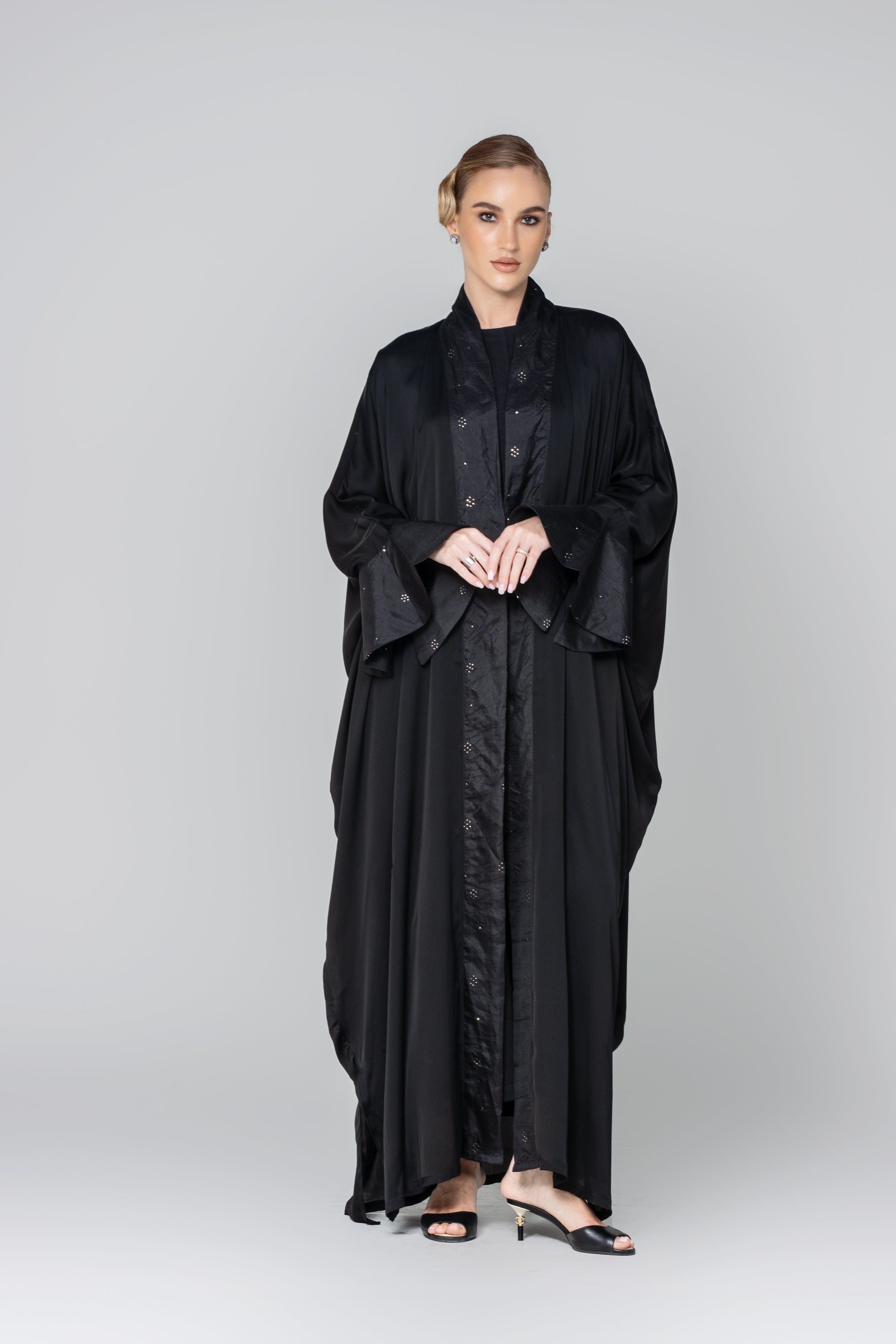 Nagda Sleeves Details Abaya image 0