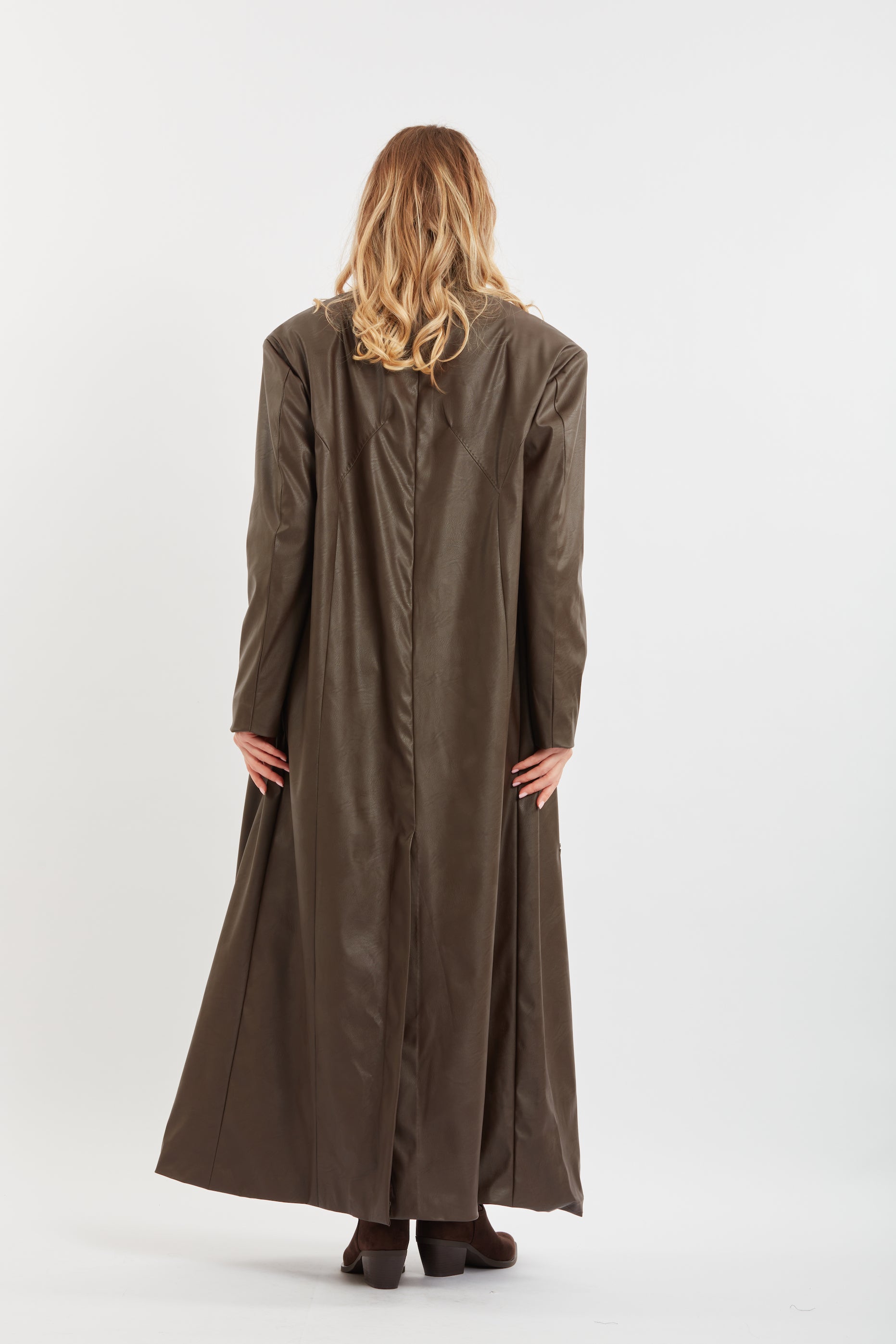 Leather Abaya