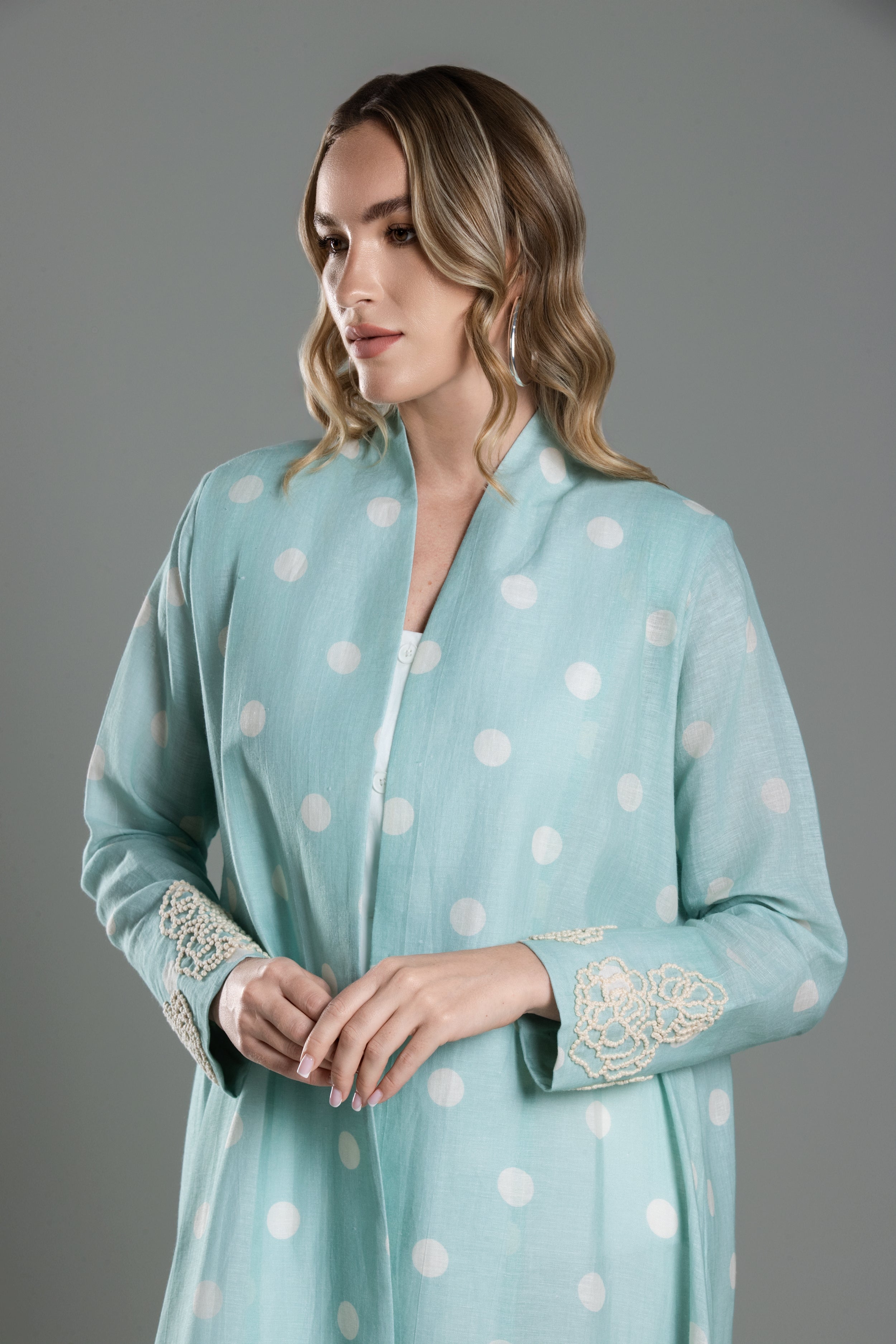 Polka Dot Abaya