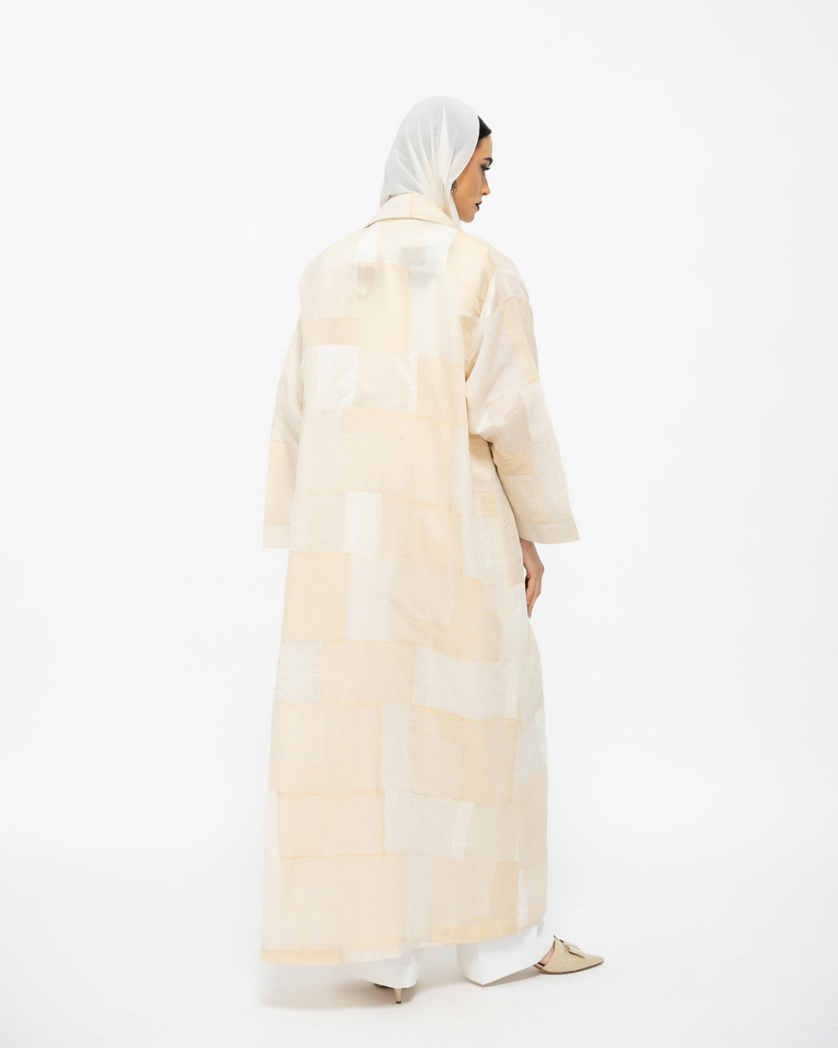 Cotton Silk Abaya image 2