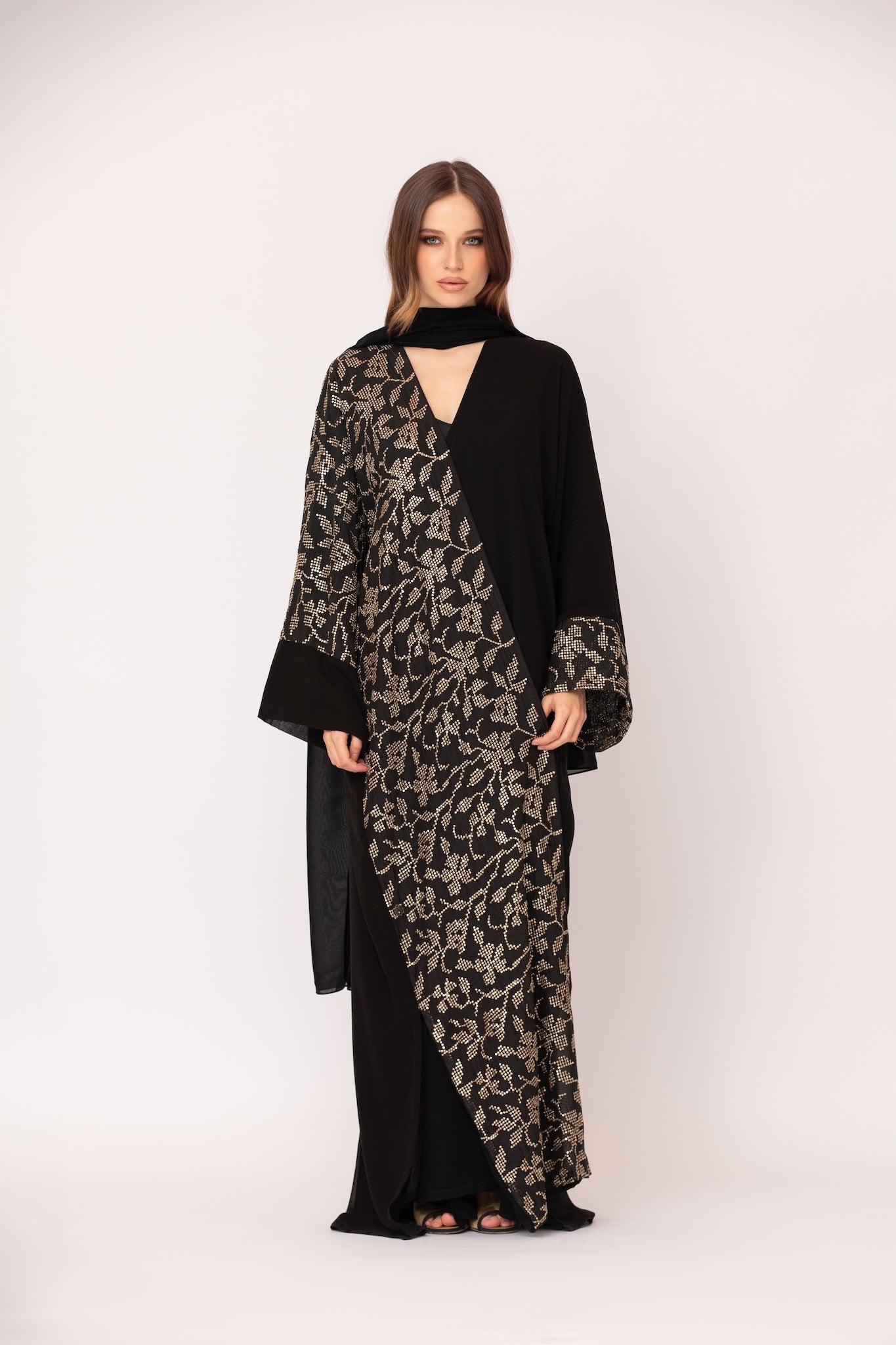 Embroidered Abaya