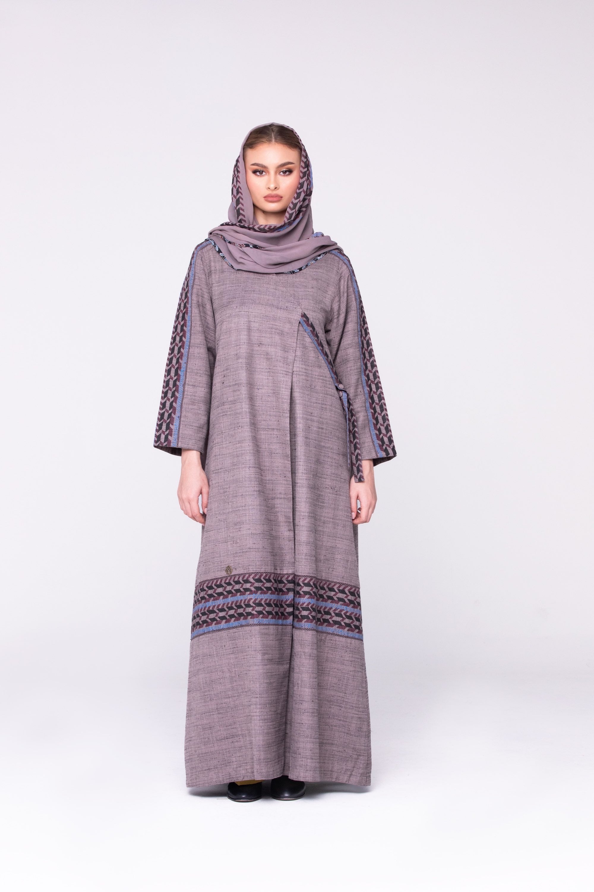 Block Print Abaya image 0