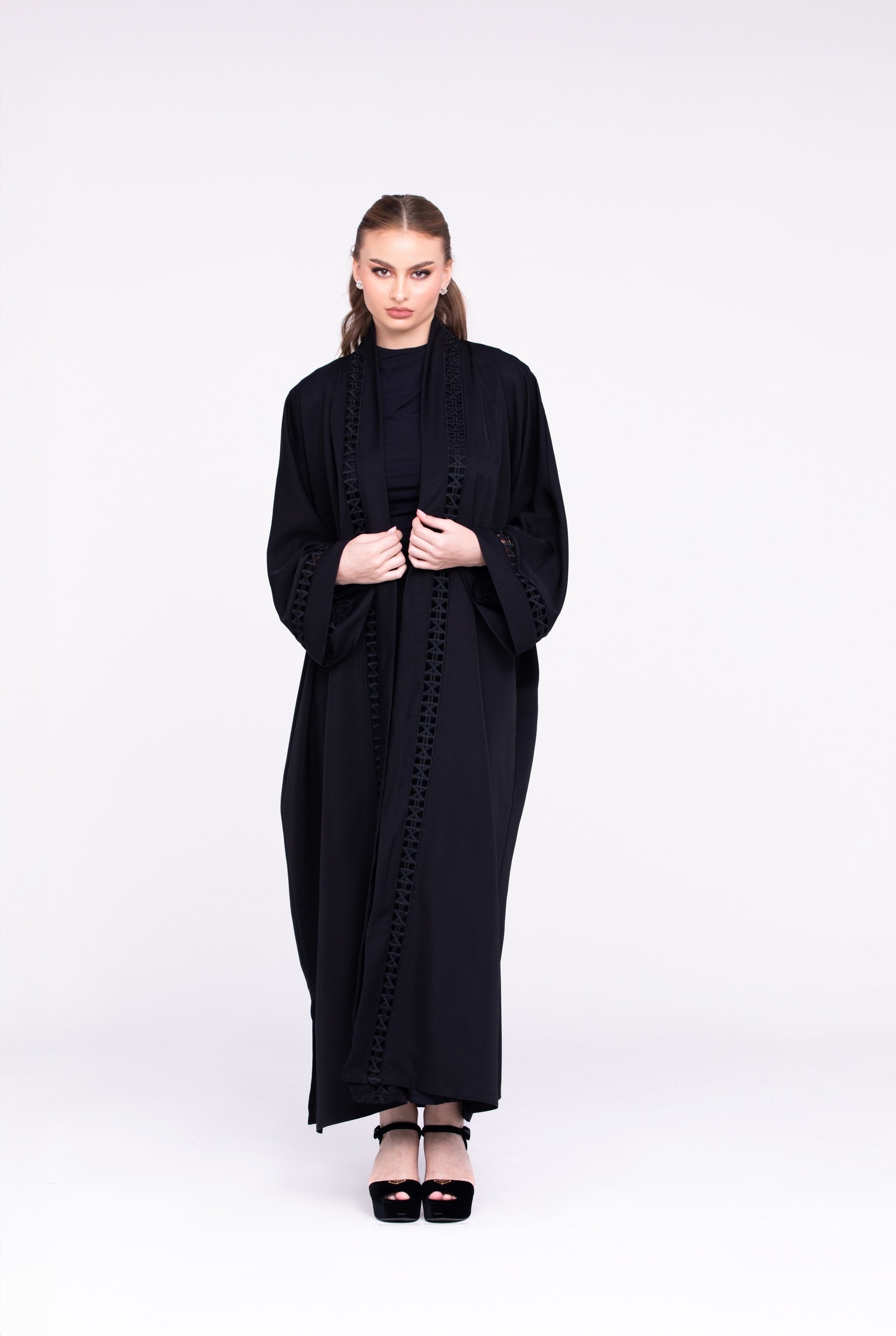 Lace Abaya image 0