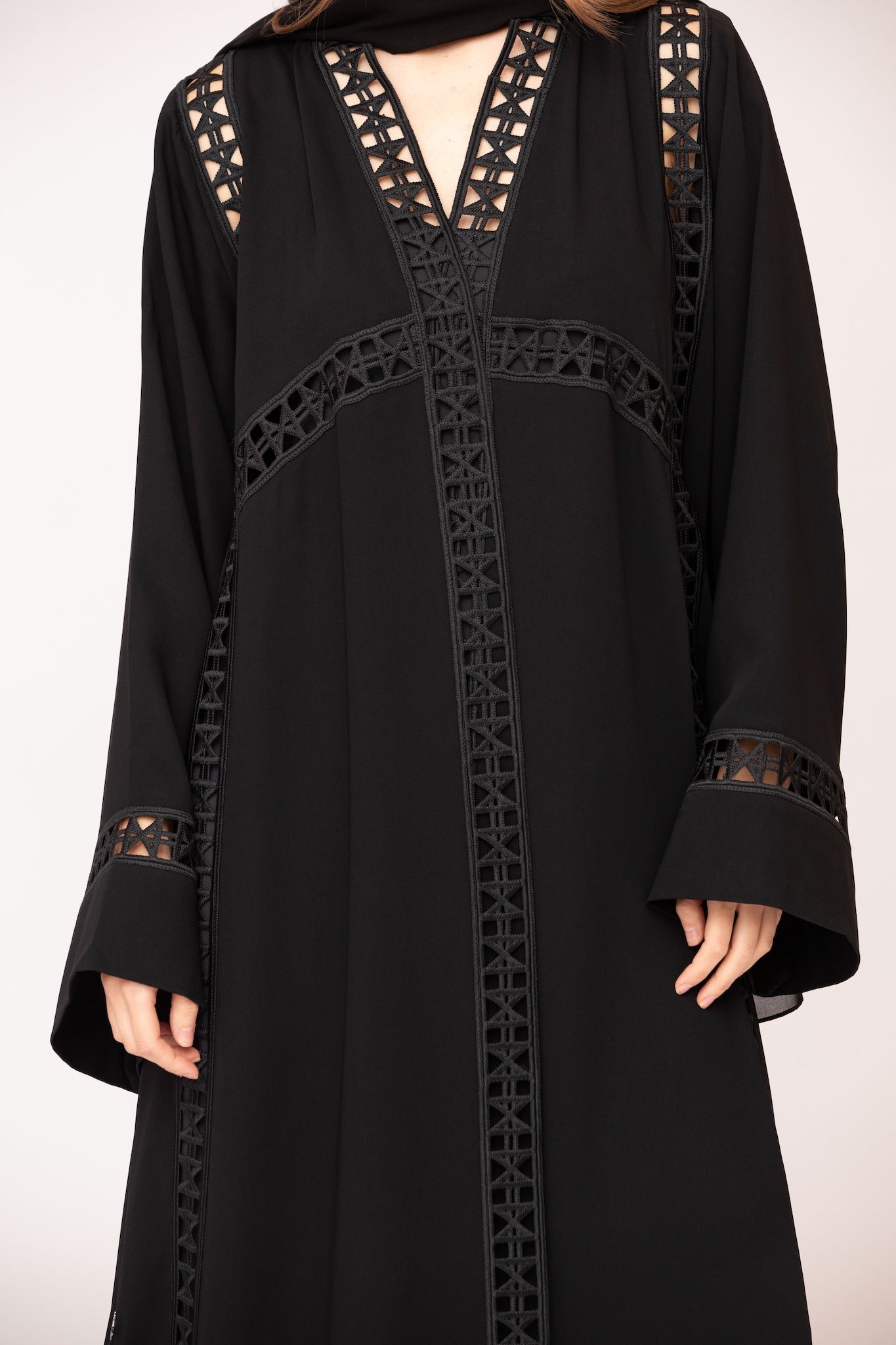 Lace Detailed Abaya