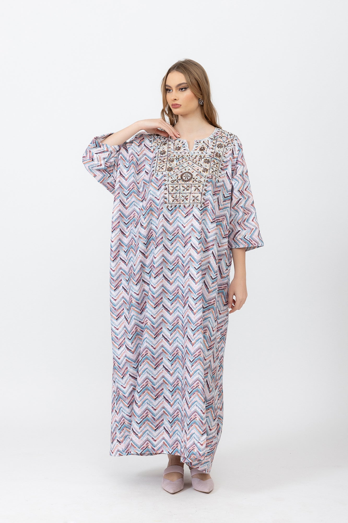 Embroidered Kaftan image 0