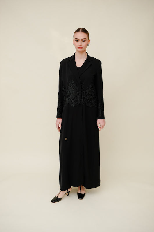 Blazer-Cut Abaya
