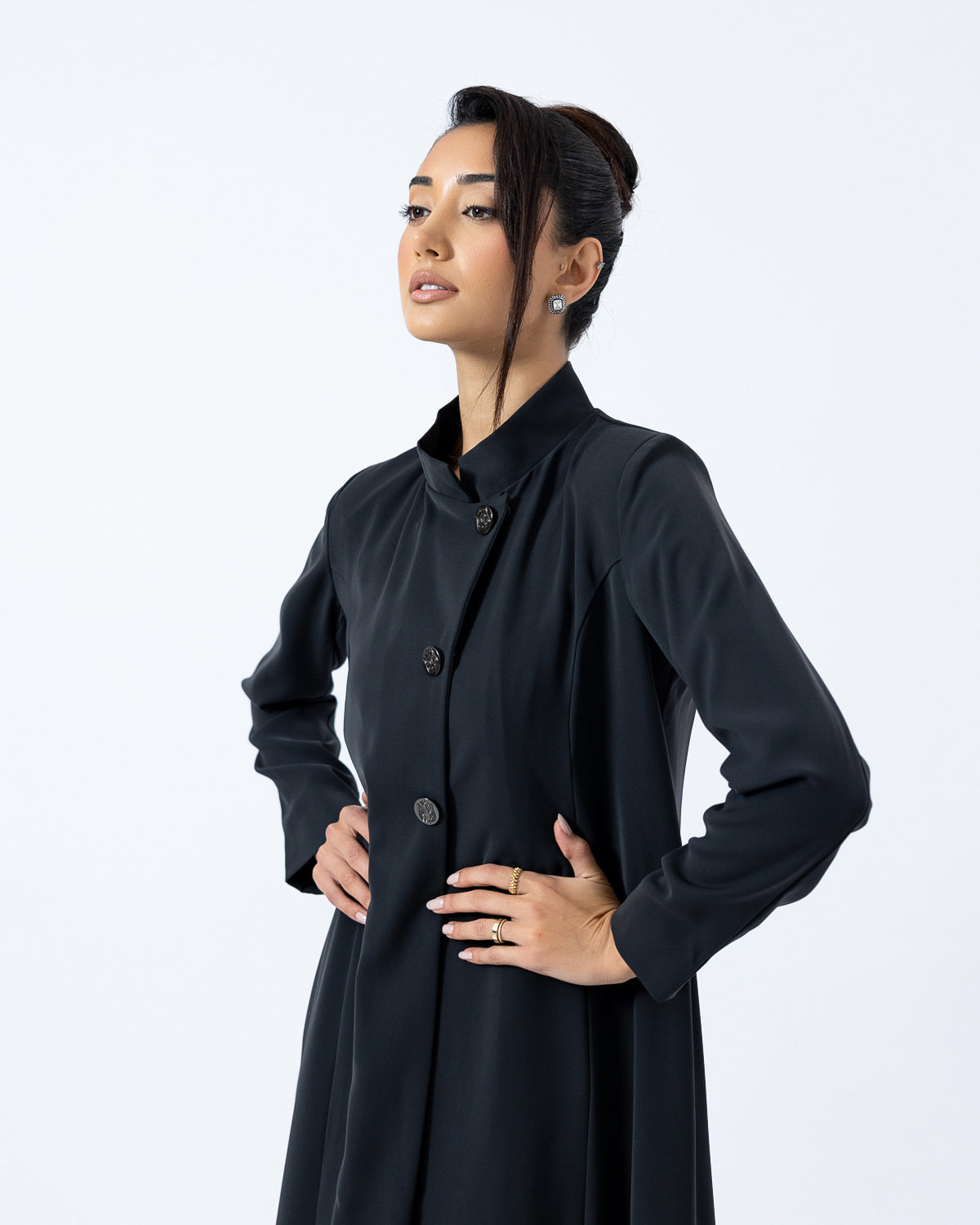 The Charcoal Abaya
