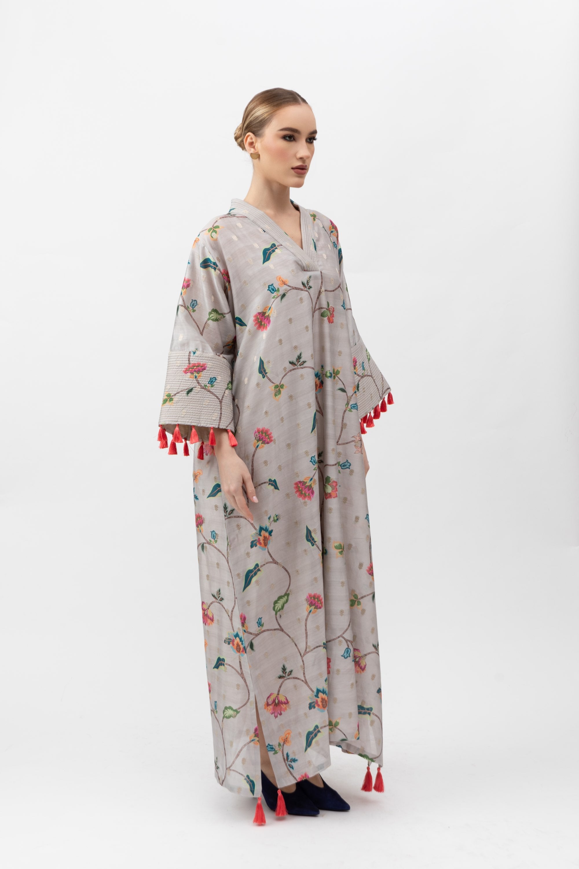 Floral Printed Kaftan image 1