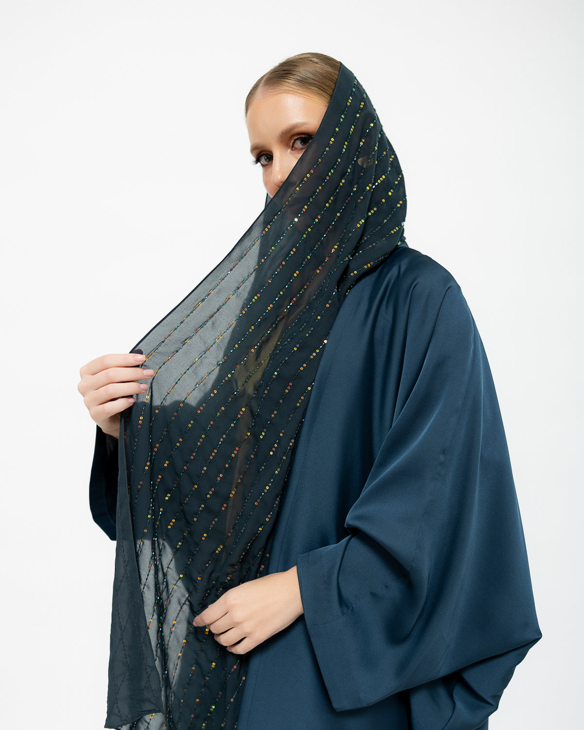 Silk Crepe Abaya image 3