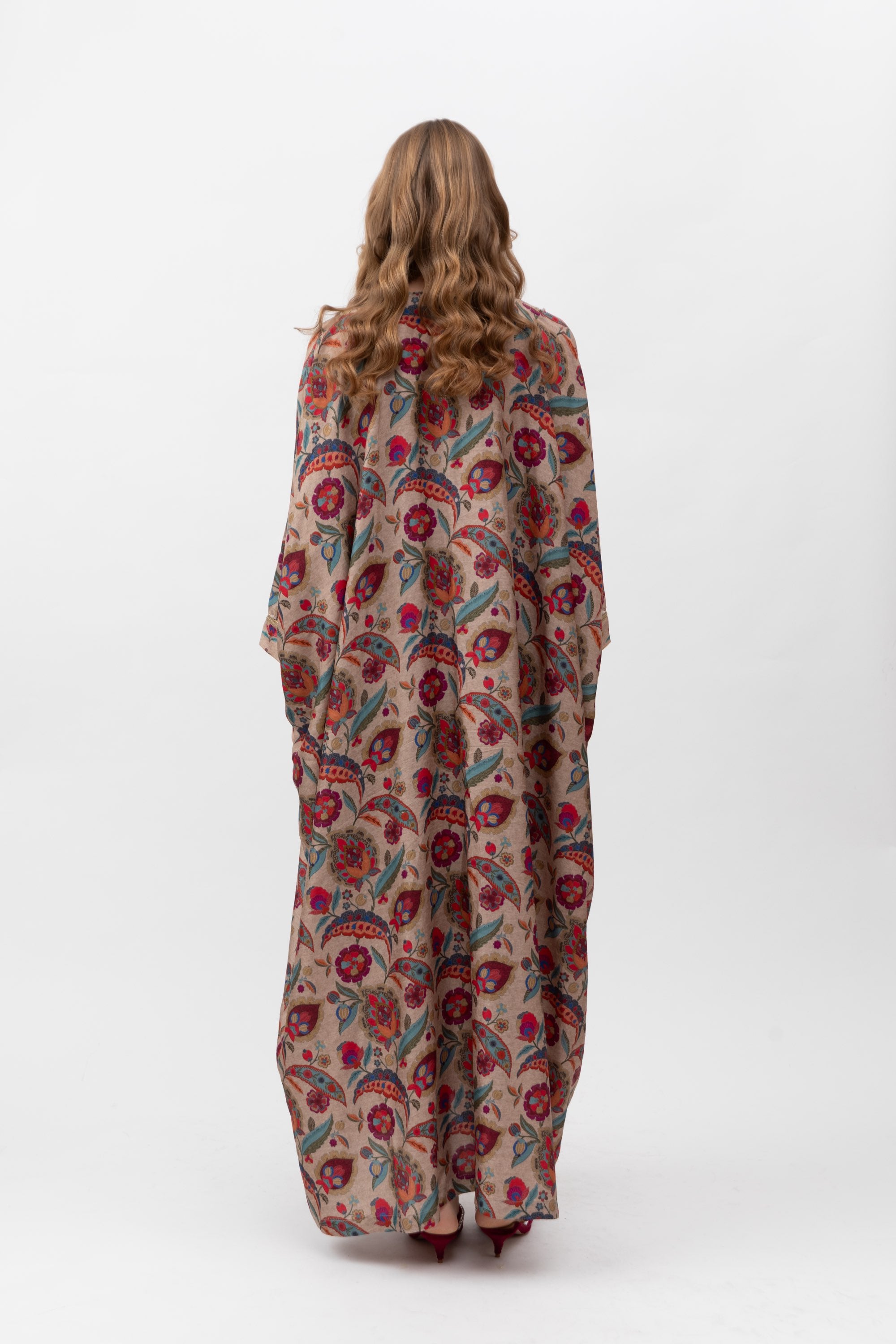 Floral Printed Kaftan image 1
