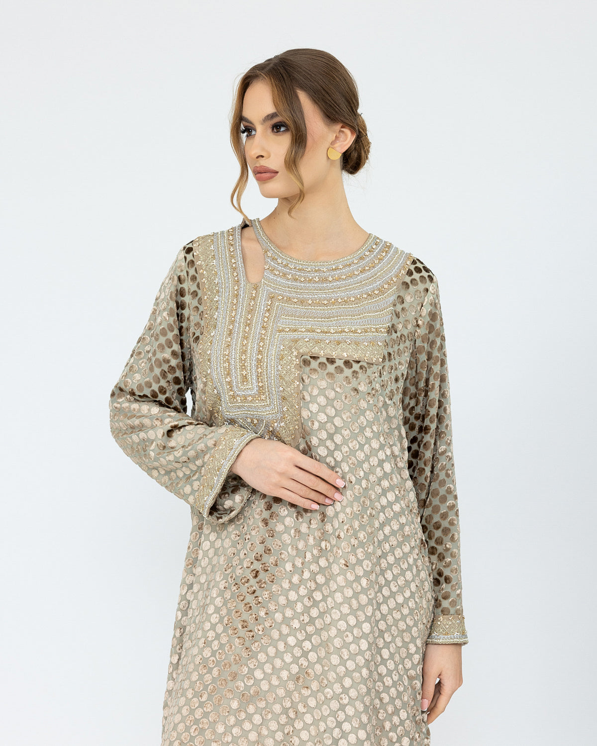 Polka Dot Kaftan