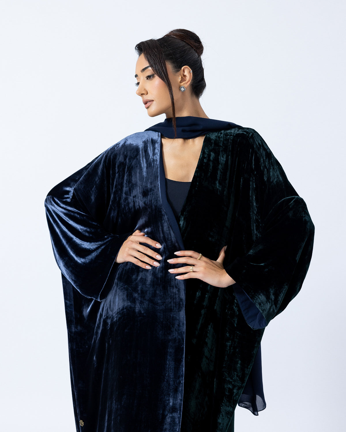 The Dual Tone Abaya