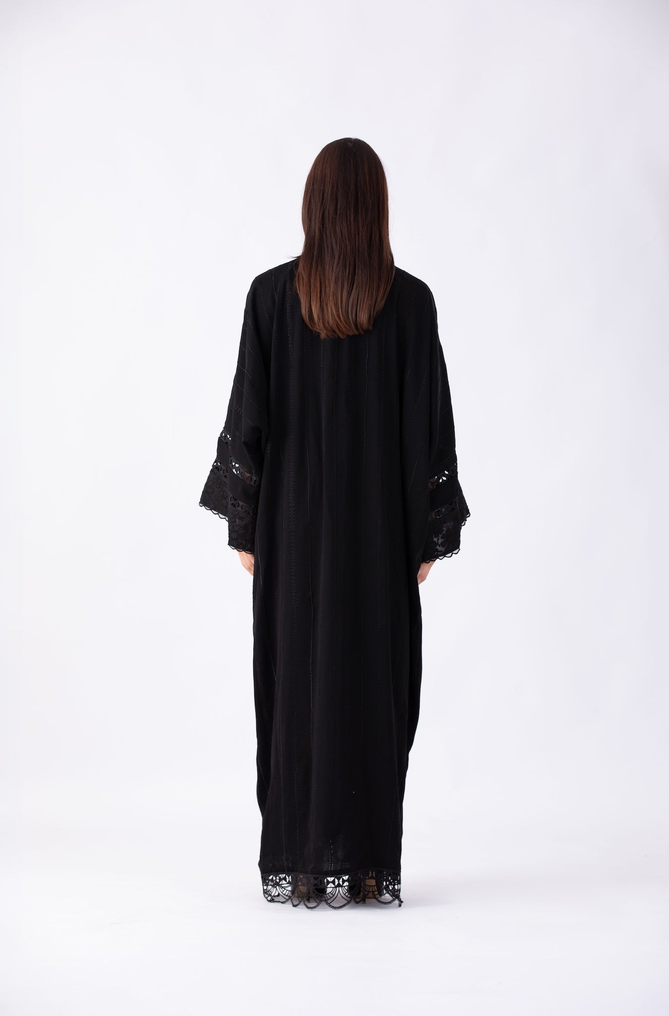 Lace Detail Abaya