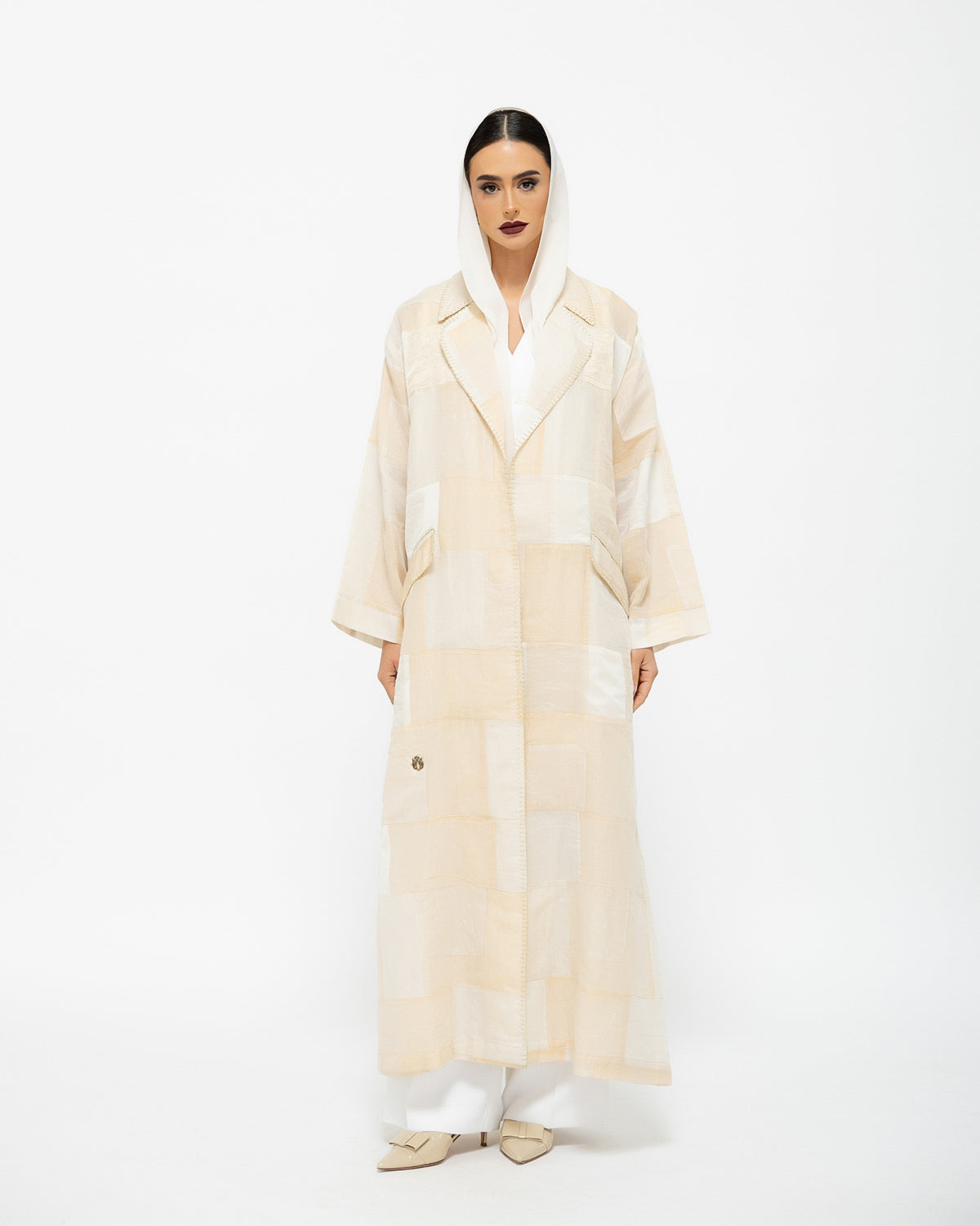 Cotton Silk Abaya image 1