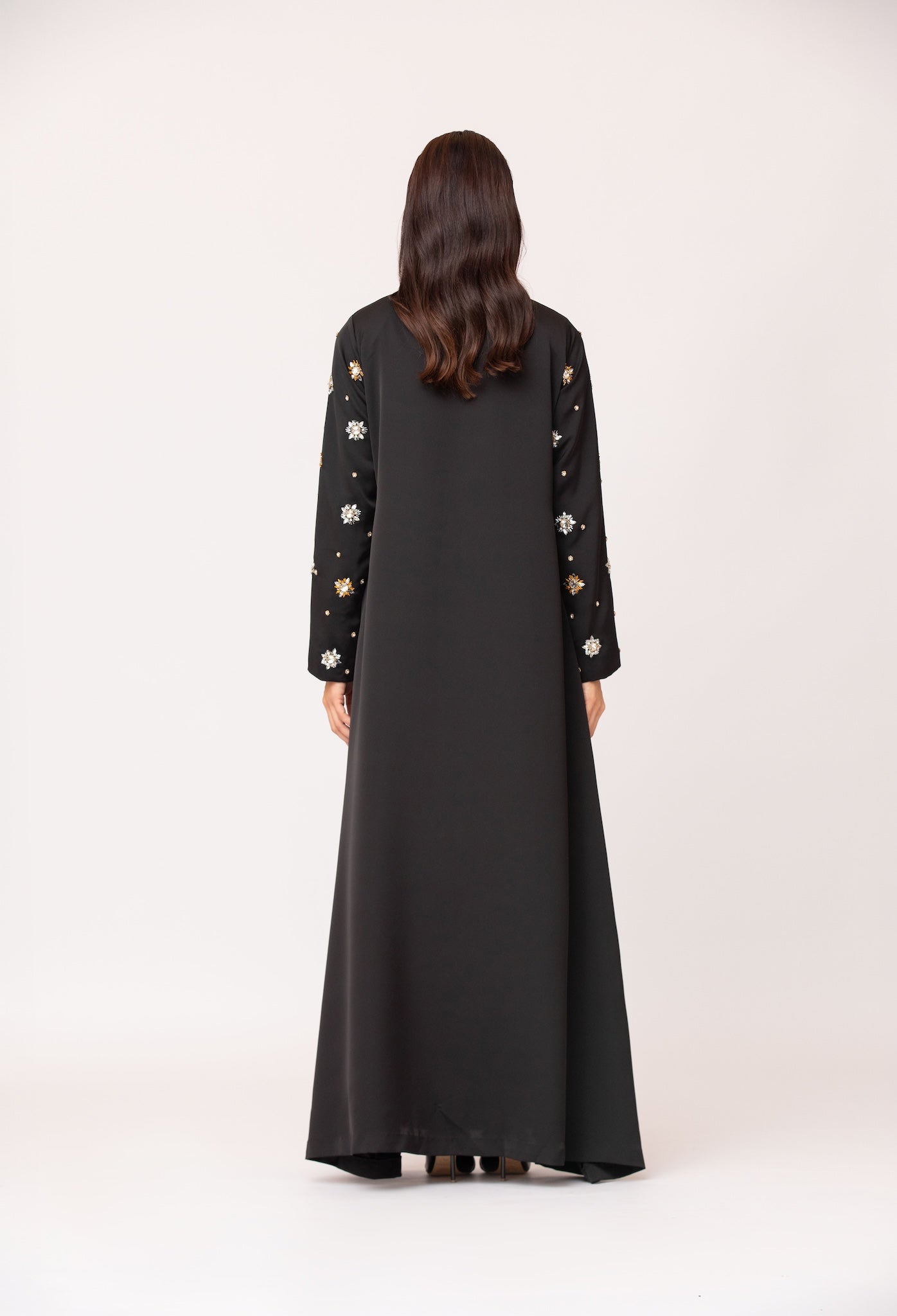 Sleek Silk Abaya