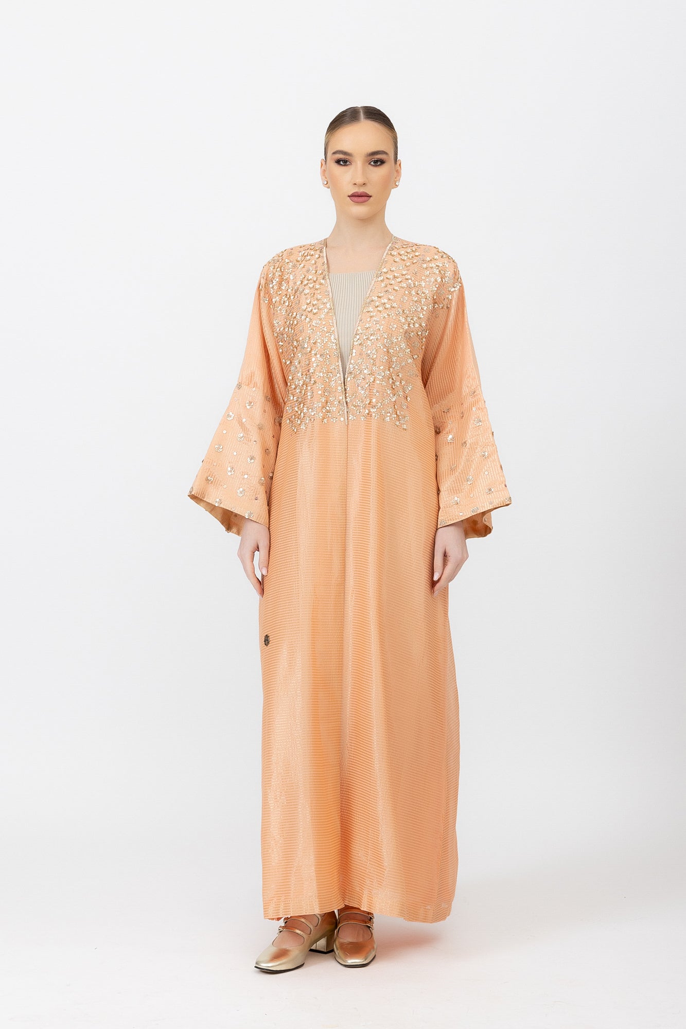 Silk Organza Abaya image 0