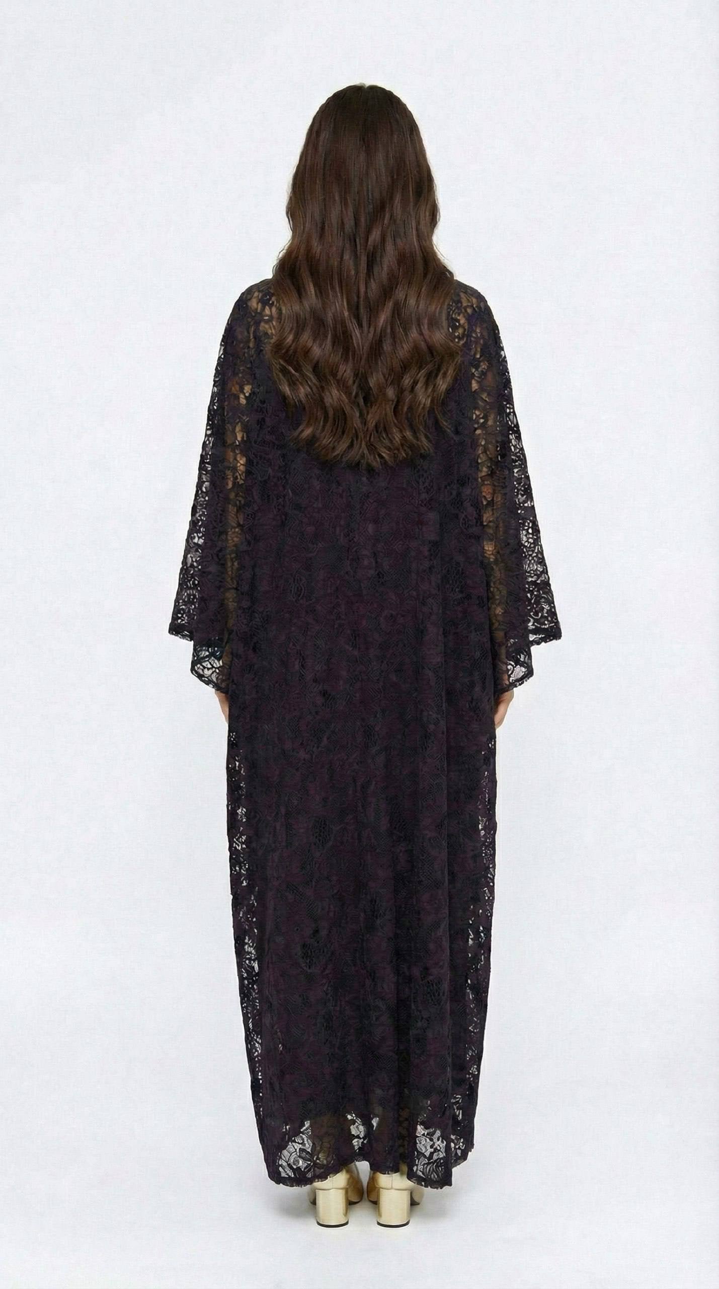 Velvet Lace Kaftan