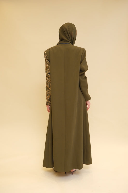 Double Breasted Abaya
