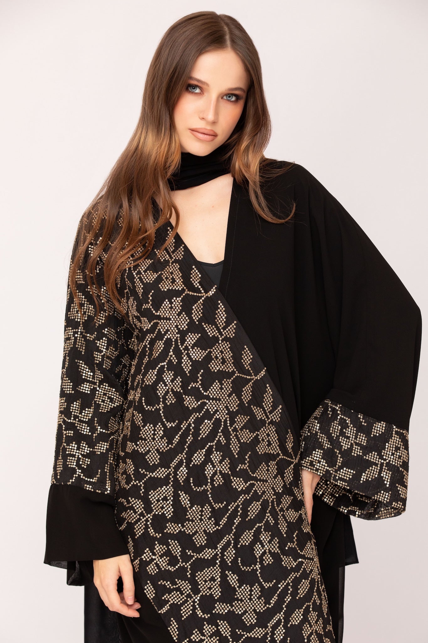Embroidered Abaya