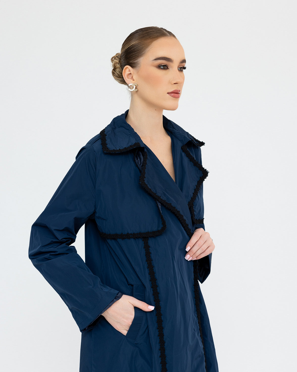 Jacket Style Waterproof Abaya