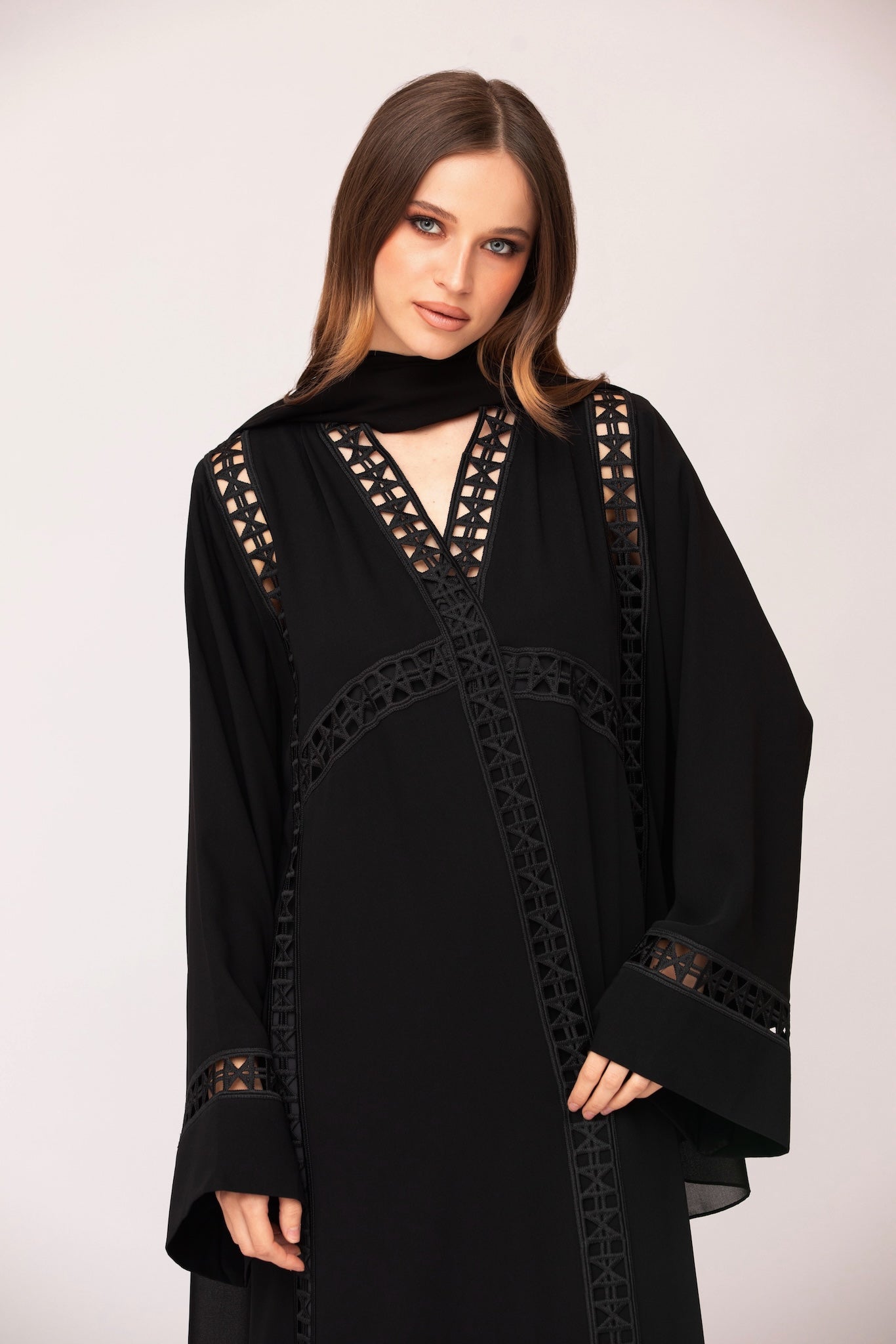 Lace Detailed Abaya