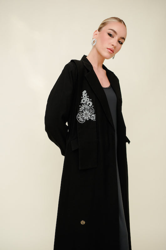 Blazer-Cut Abaya