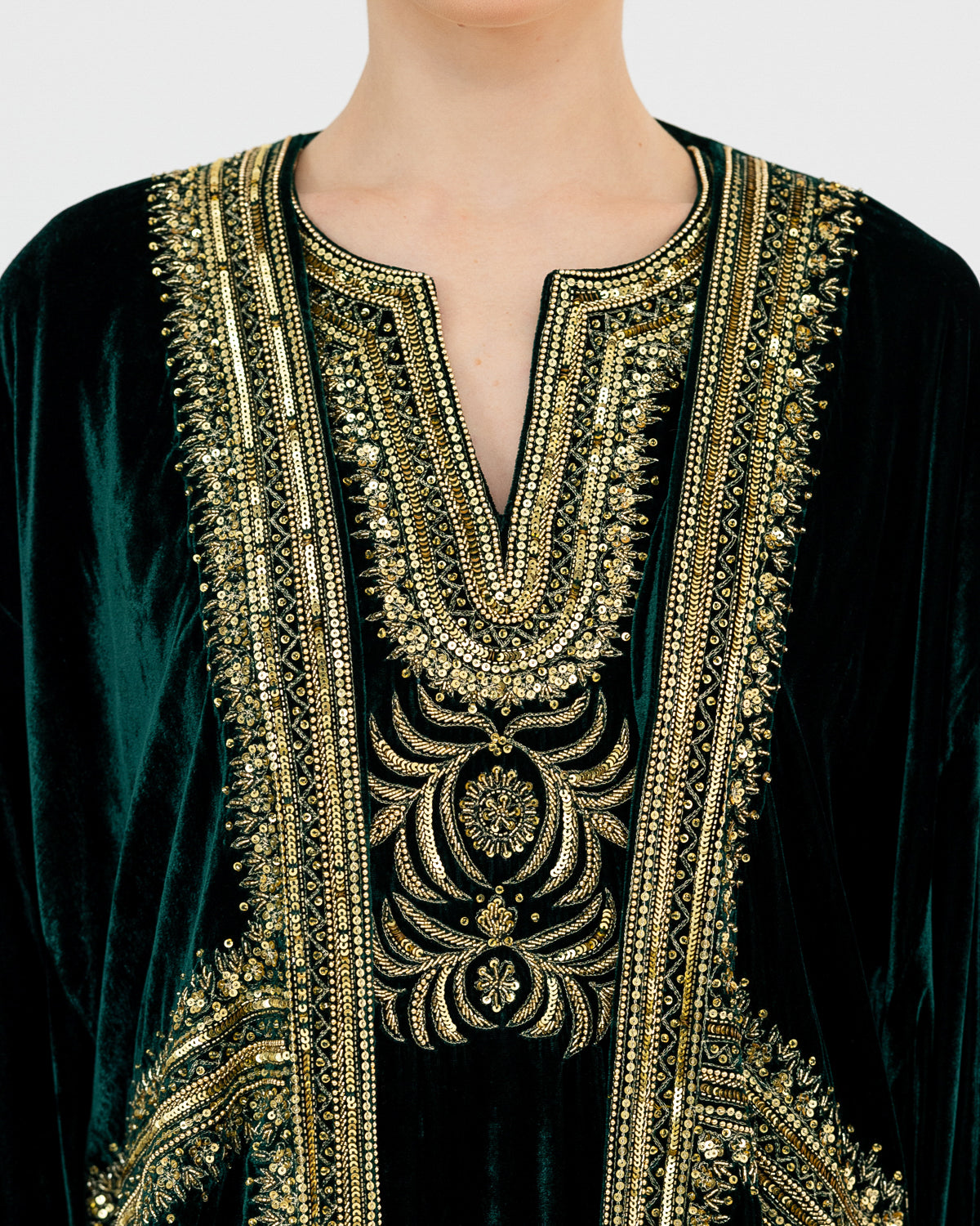 Two-Piece Abaya & Kaftan Set