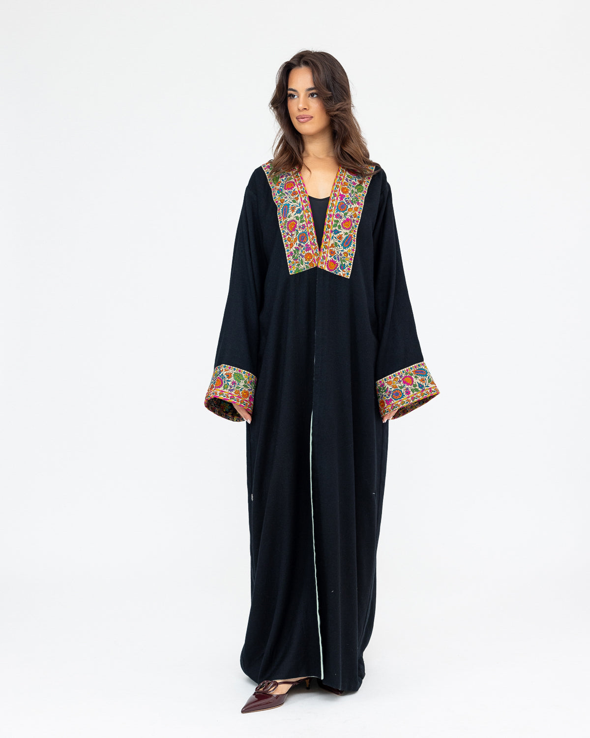 Double-Sided Pashmina Abaya