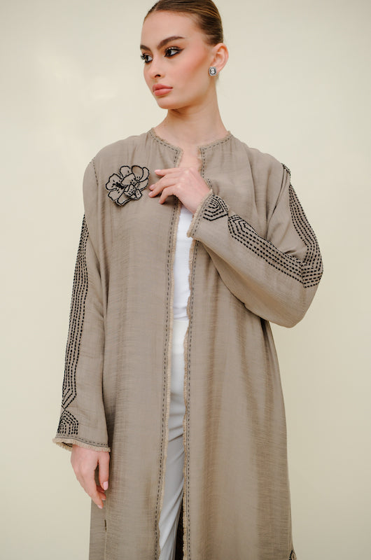 Linen Abaya