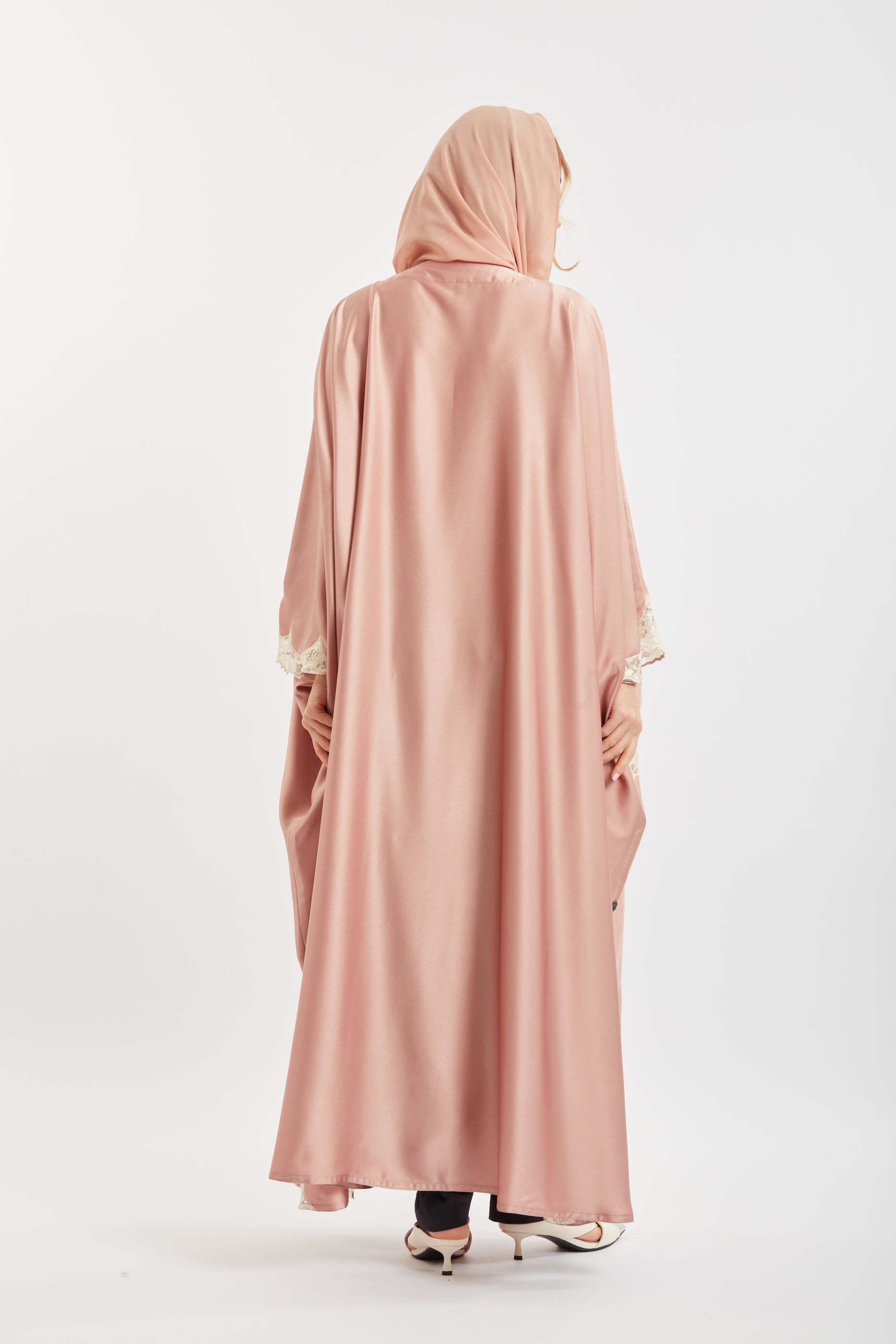 Silk Lace Abaya