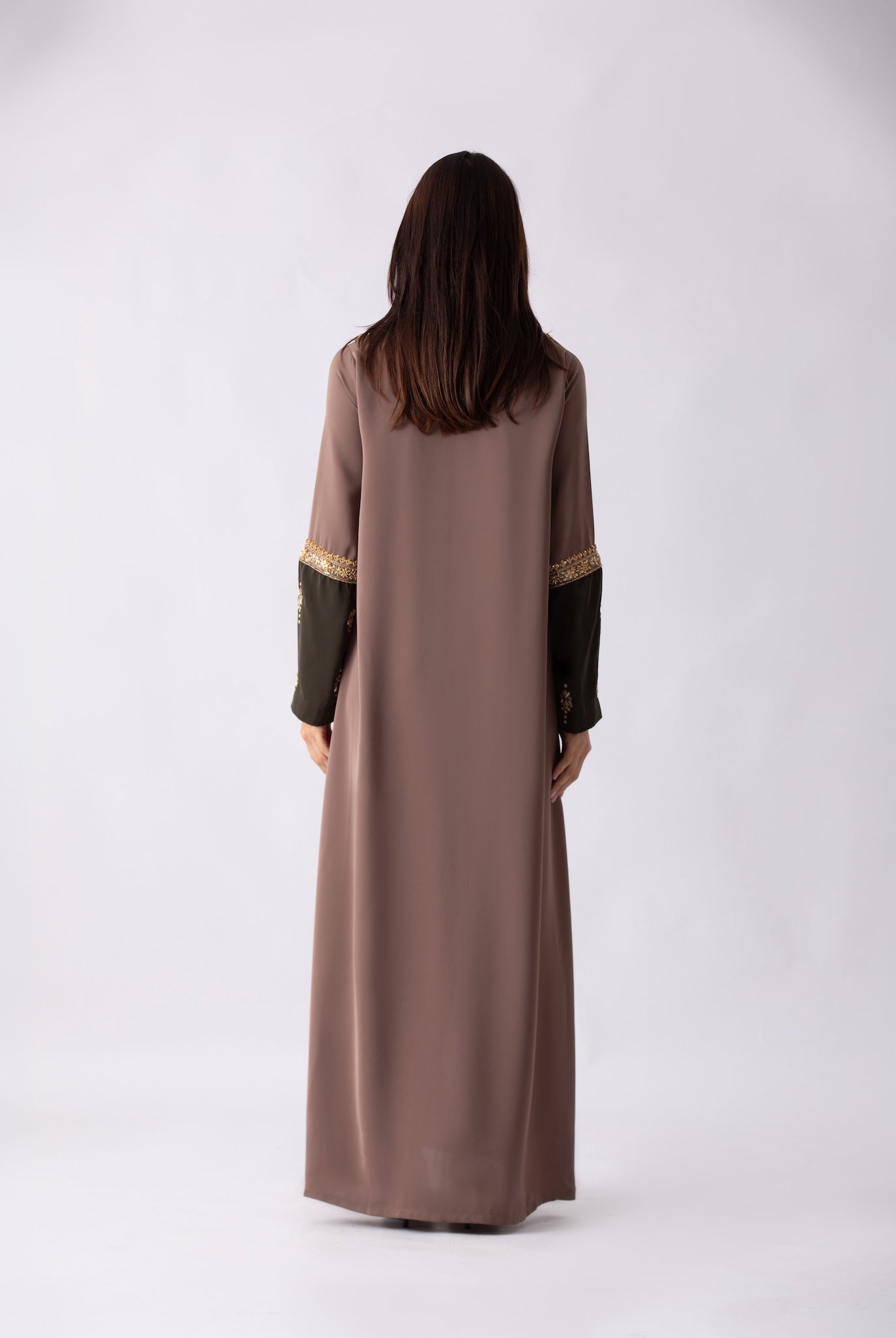 Gold Embroidered Abaya