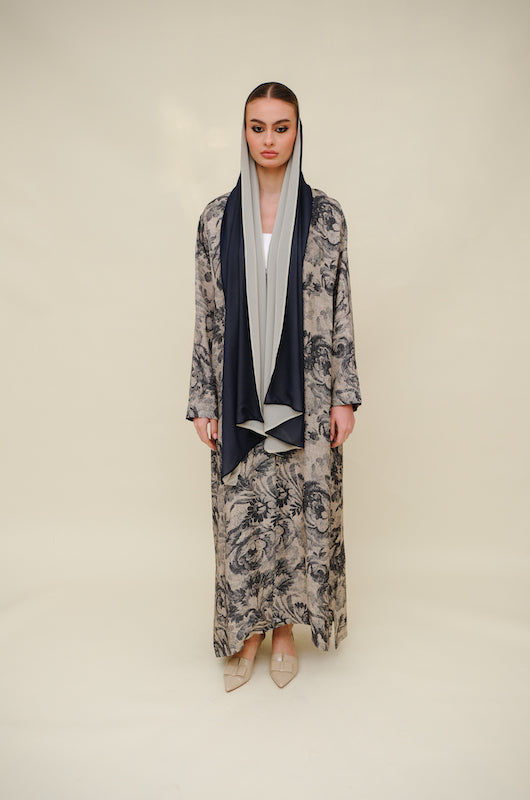 Cotton Silk Abaya