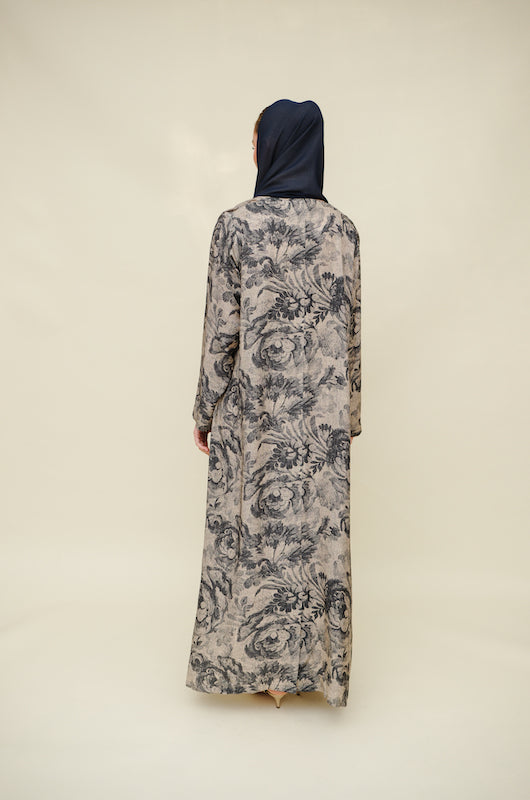 Cotton Silk Abaya